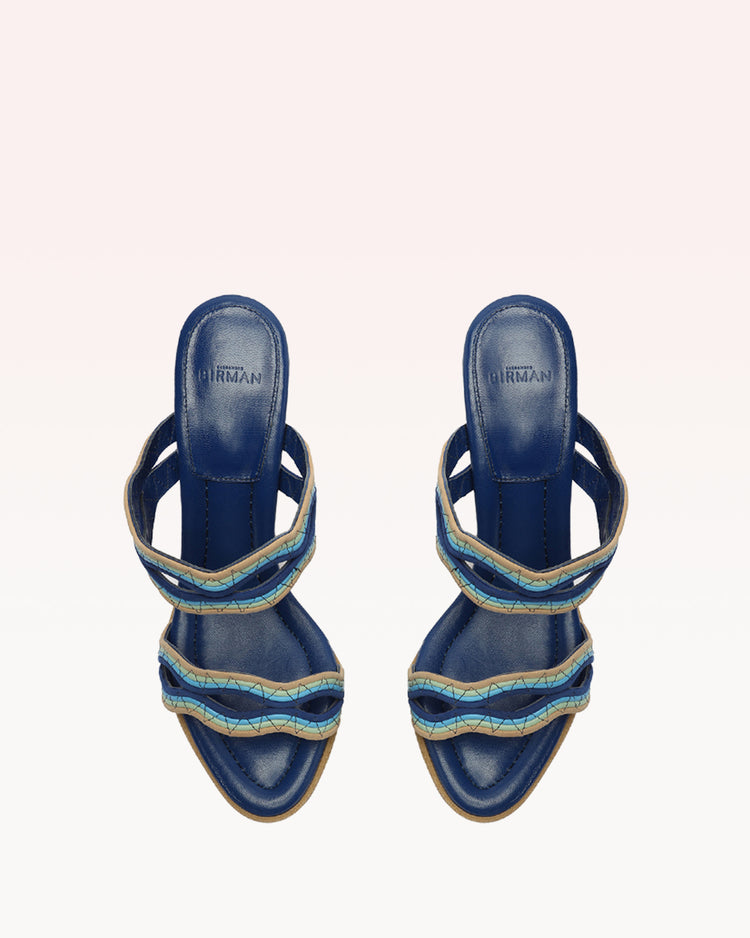 Cassie Mule Multicolor Acqua