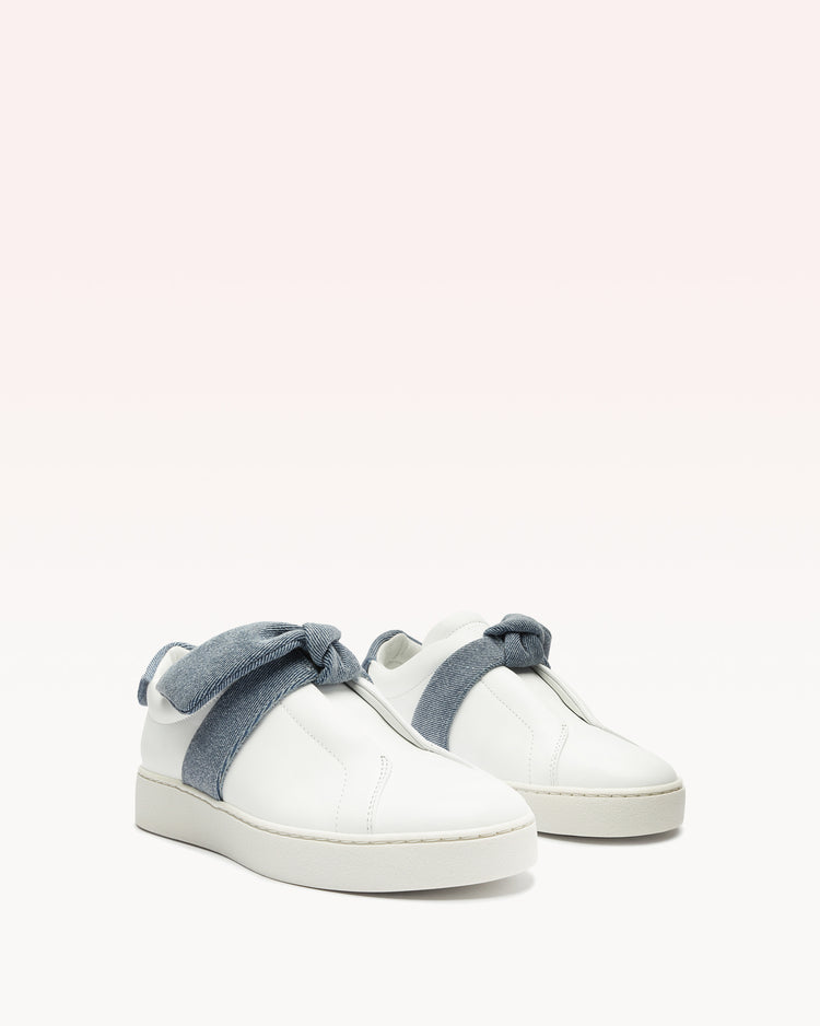 Asymmetric Clarita Sneaker Denim Sneakerss Spring23