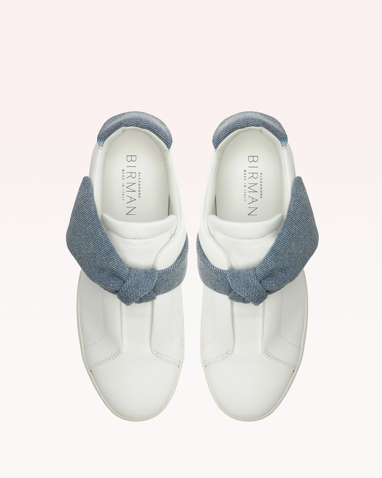 Asymmetric Clarita Sneaker Denim Sneakerss Spring23