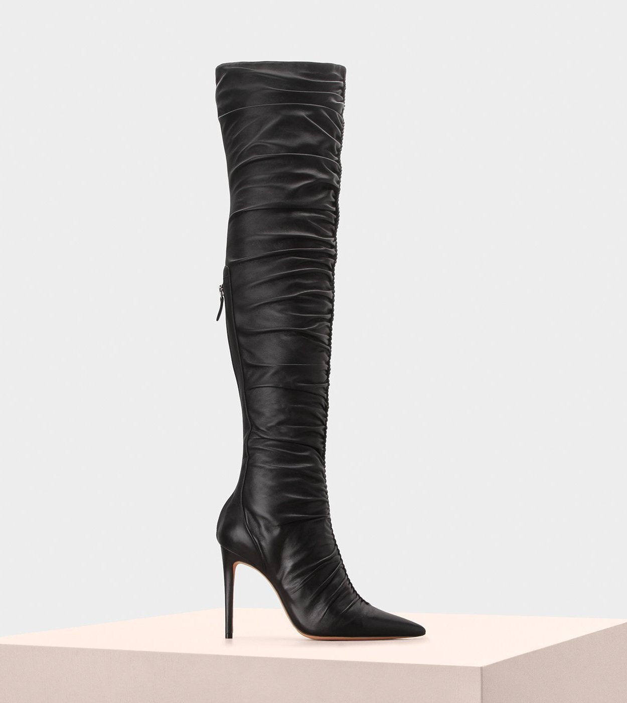 Susanna Over The Knee Boot in Leather | Alexandre Birman