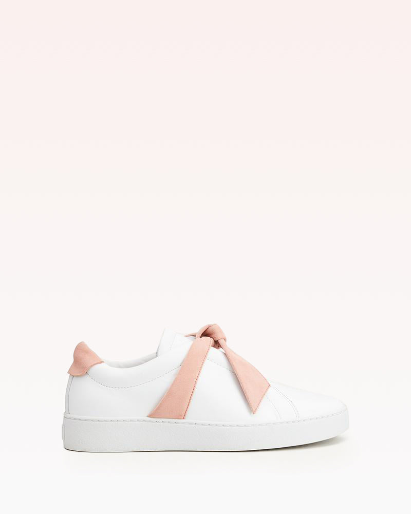 Clarita Sneaker Suede Blush Sneakers Core 35 Blush Leather