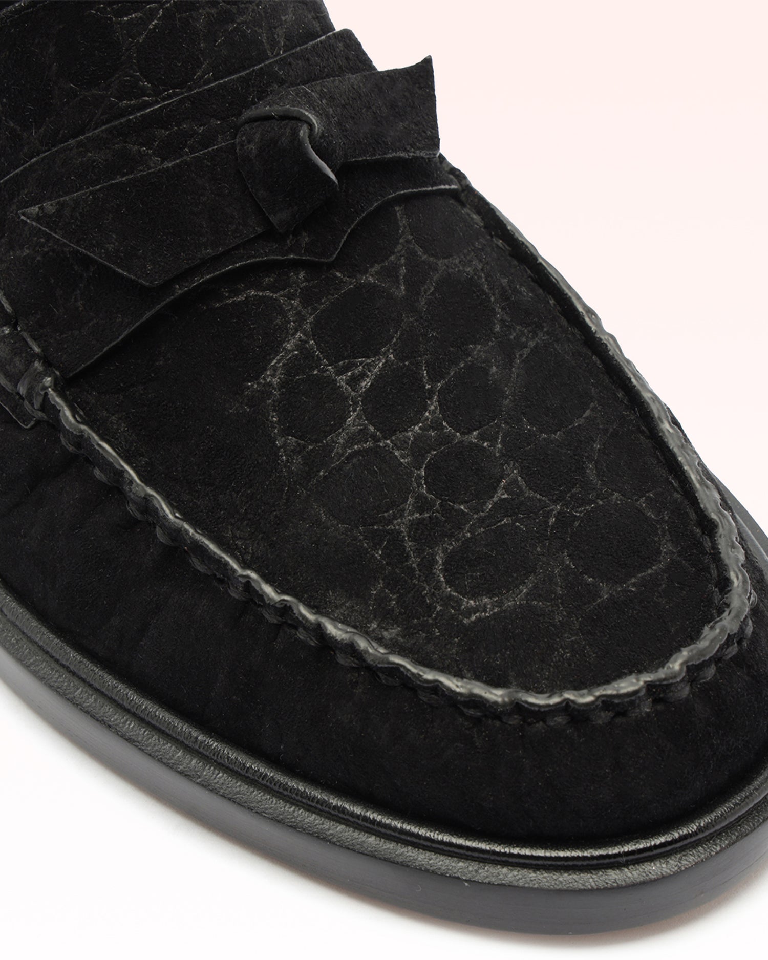 Clarita Laser Loafer Black