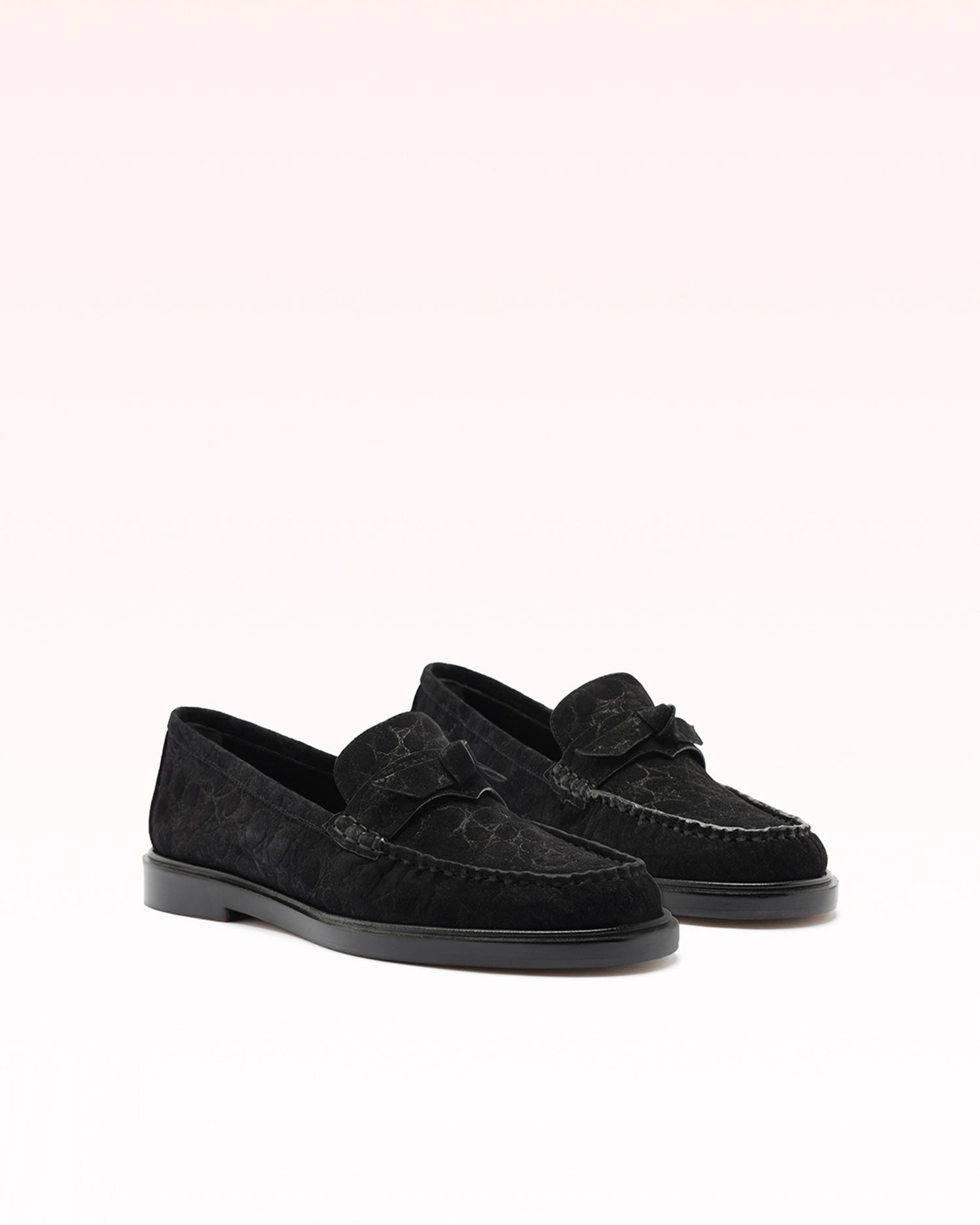 Clarita Laser Loafer Black