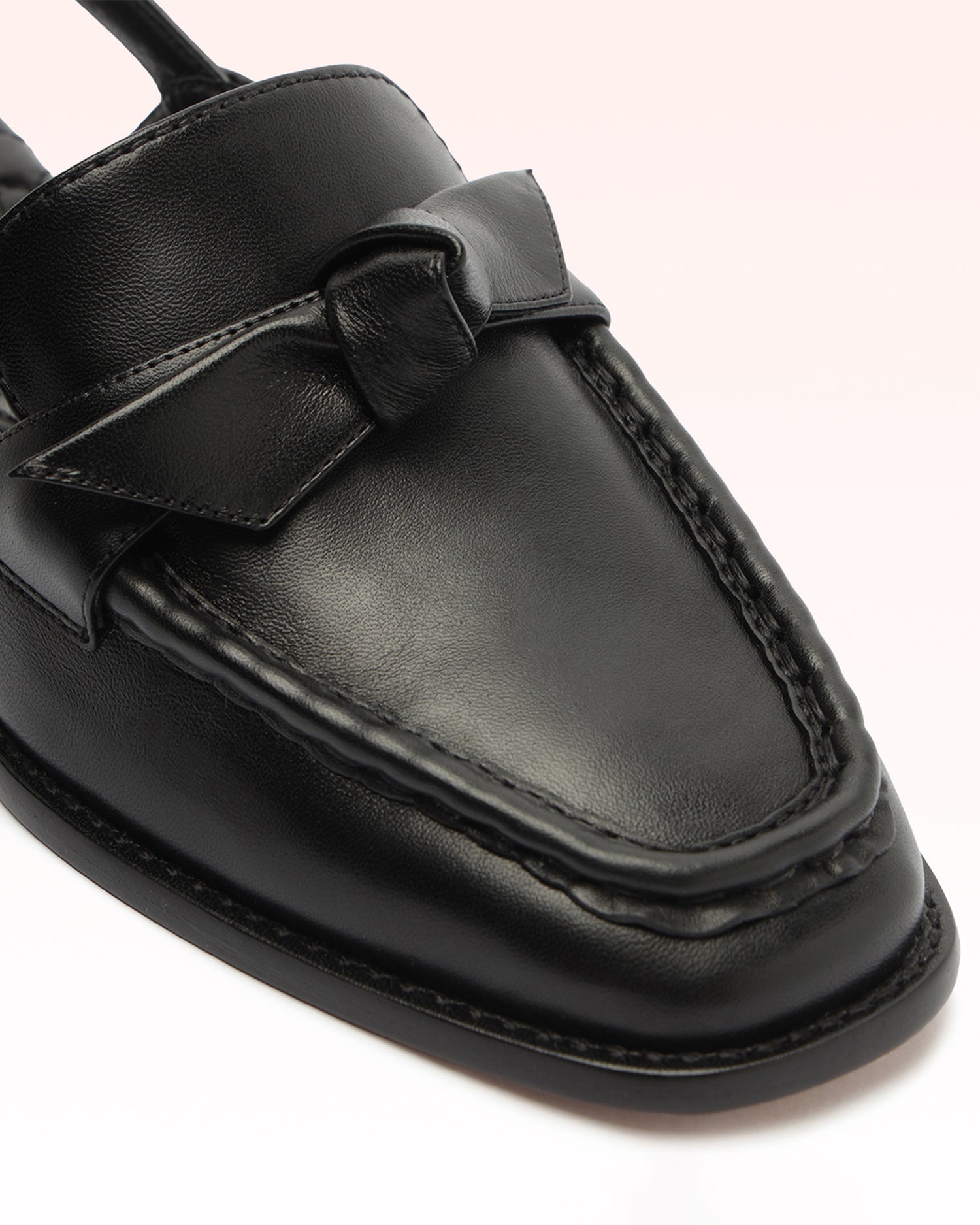 Clarita Sling Loafer Black