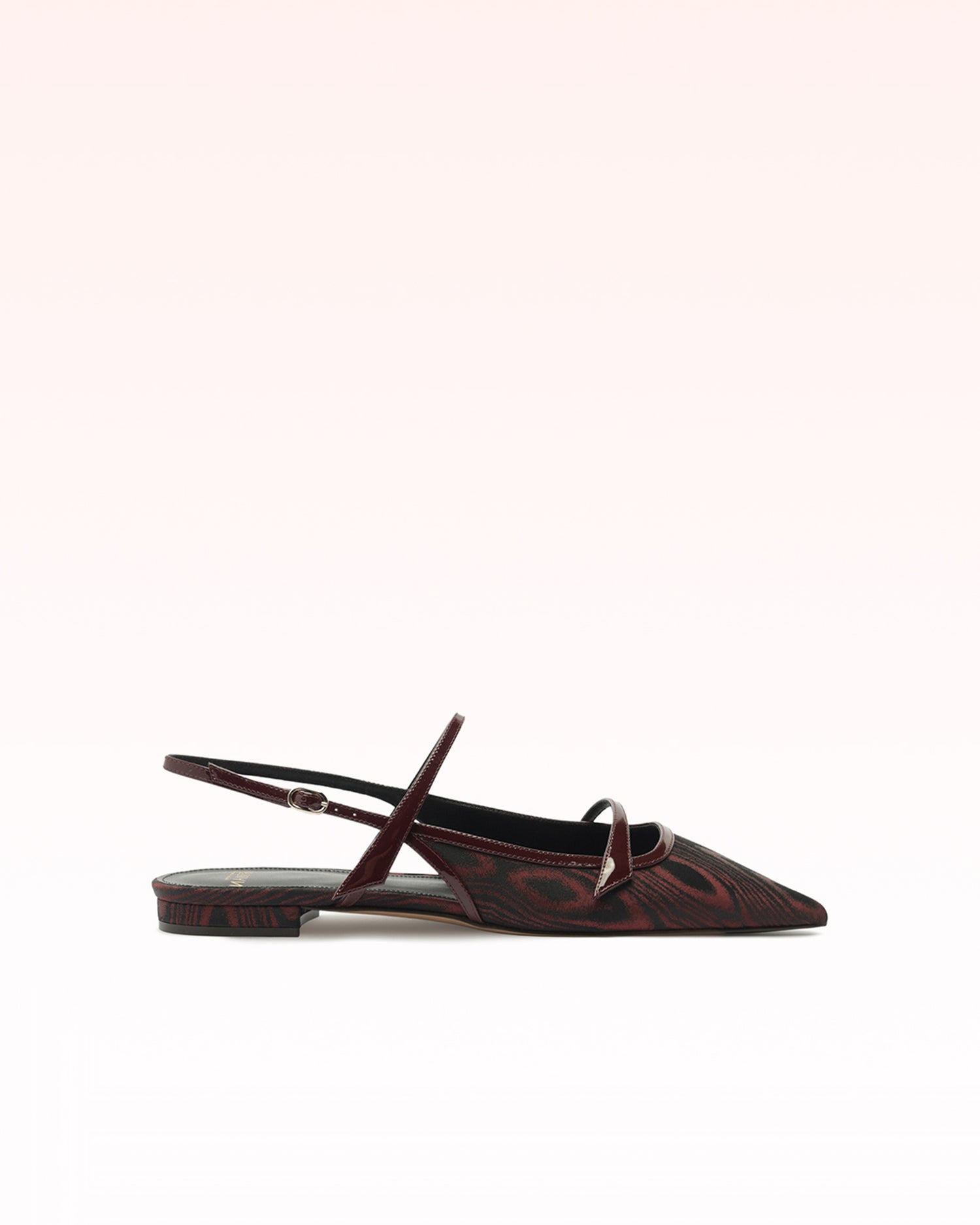 Tita Moire Flat Cherry Lacquer