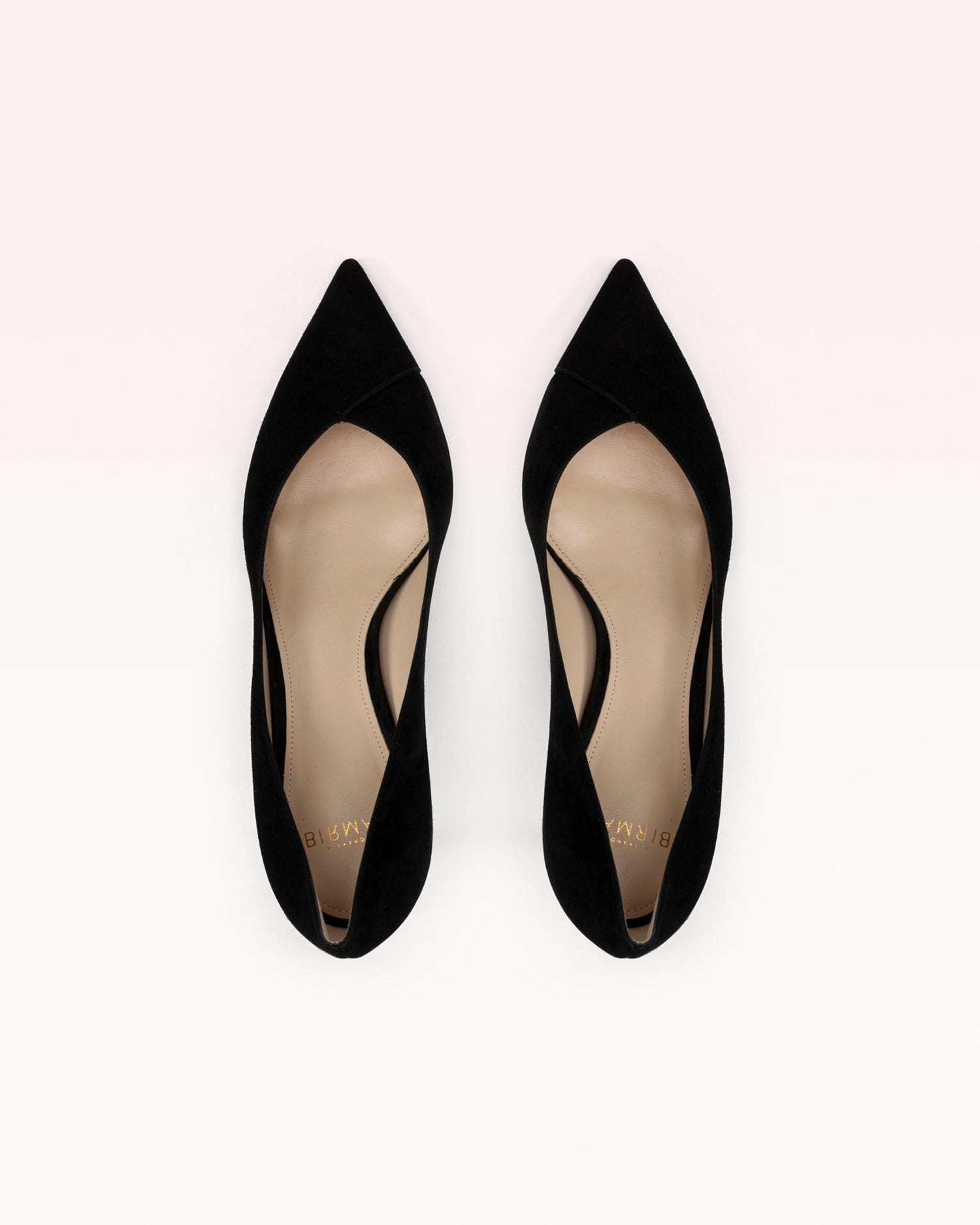 Pamela 60 Suede Black Pumps R/24   