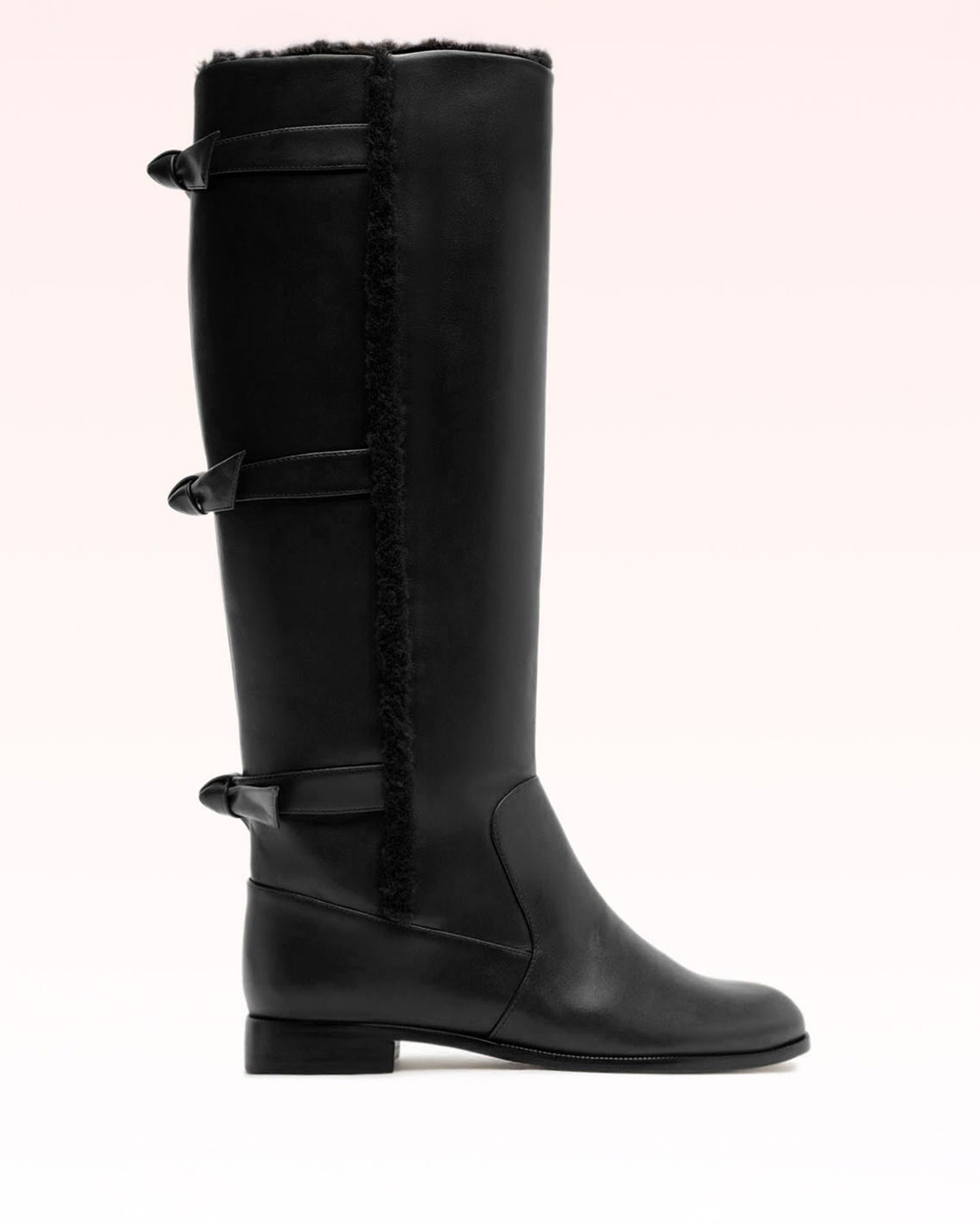 Lolita Tall Boot Flat Black
