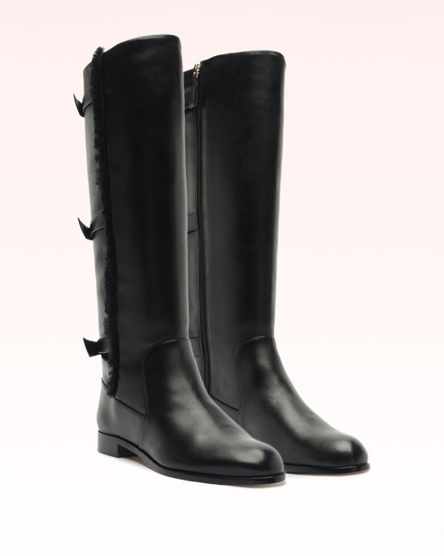 Lolita Tall Boot Flat Black