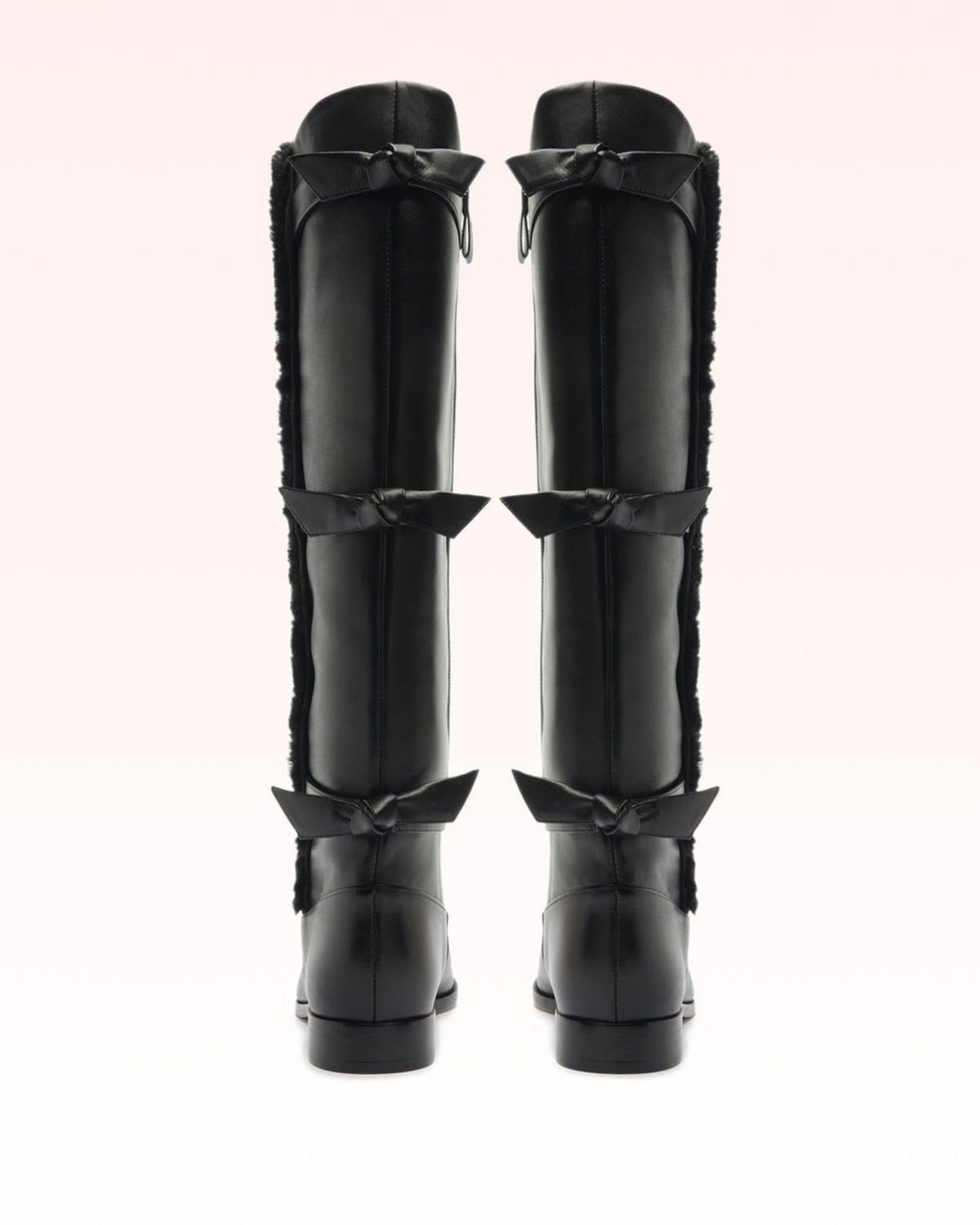 Lolita Tall Boot Flat Black