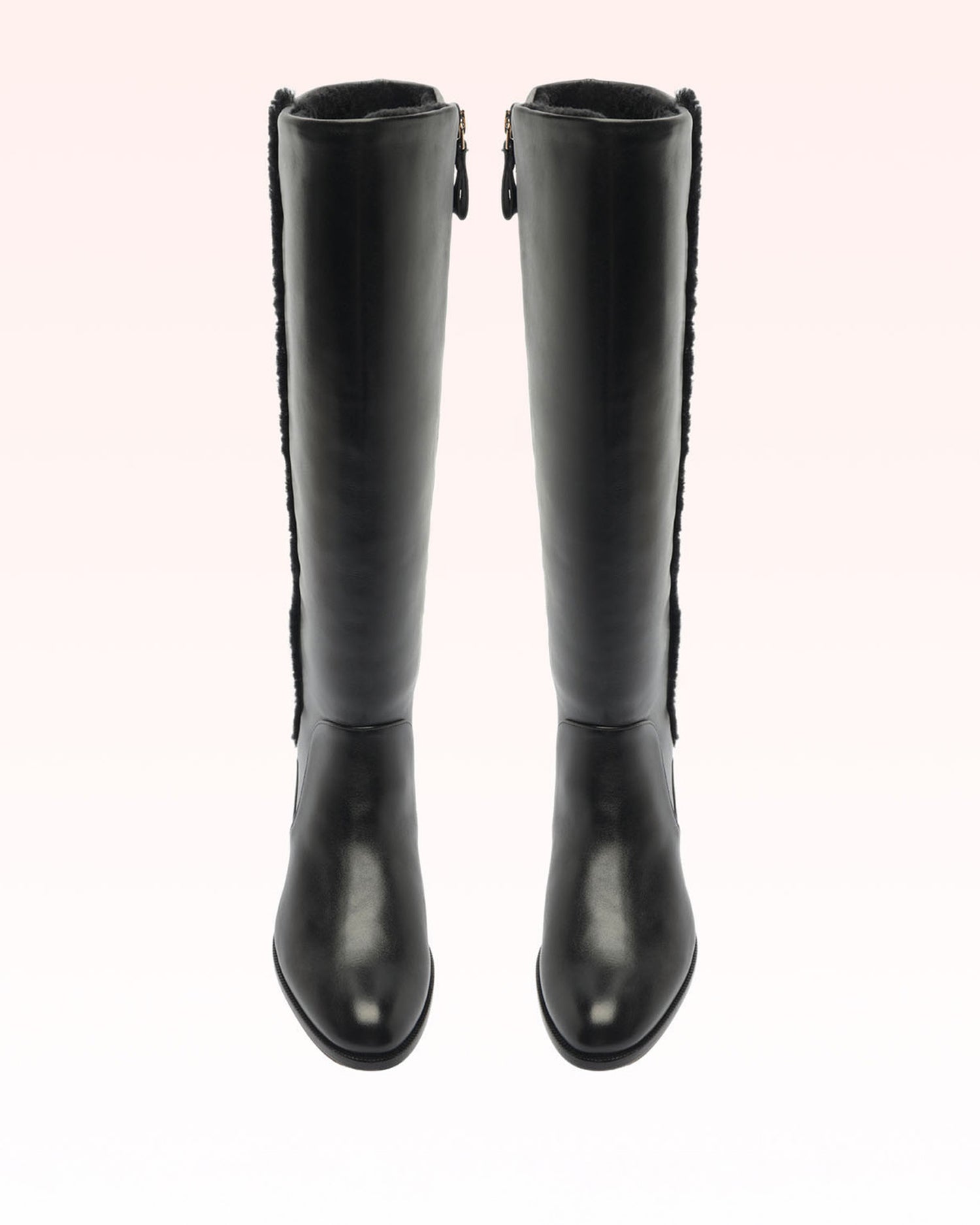 Lolita Tall Boot Flat Black