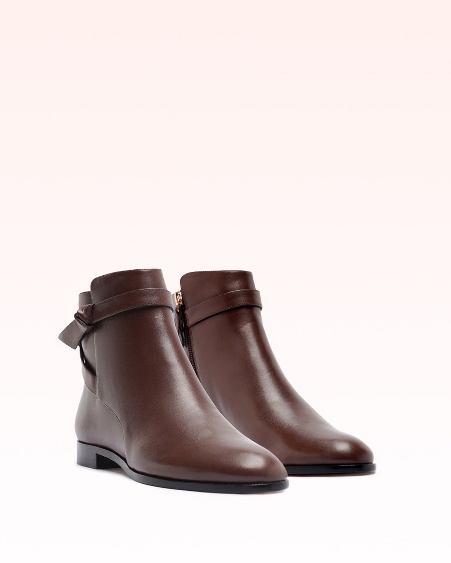 Asymmetric Clarita Bootie 15 Brown
