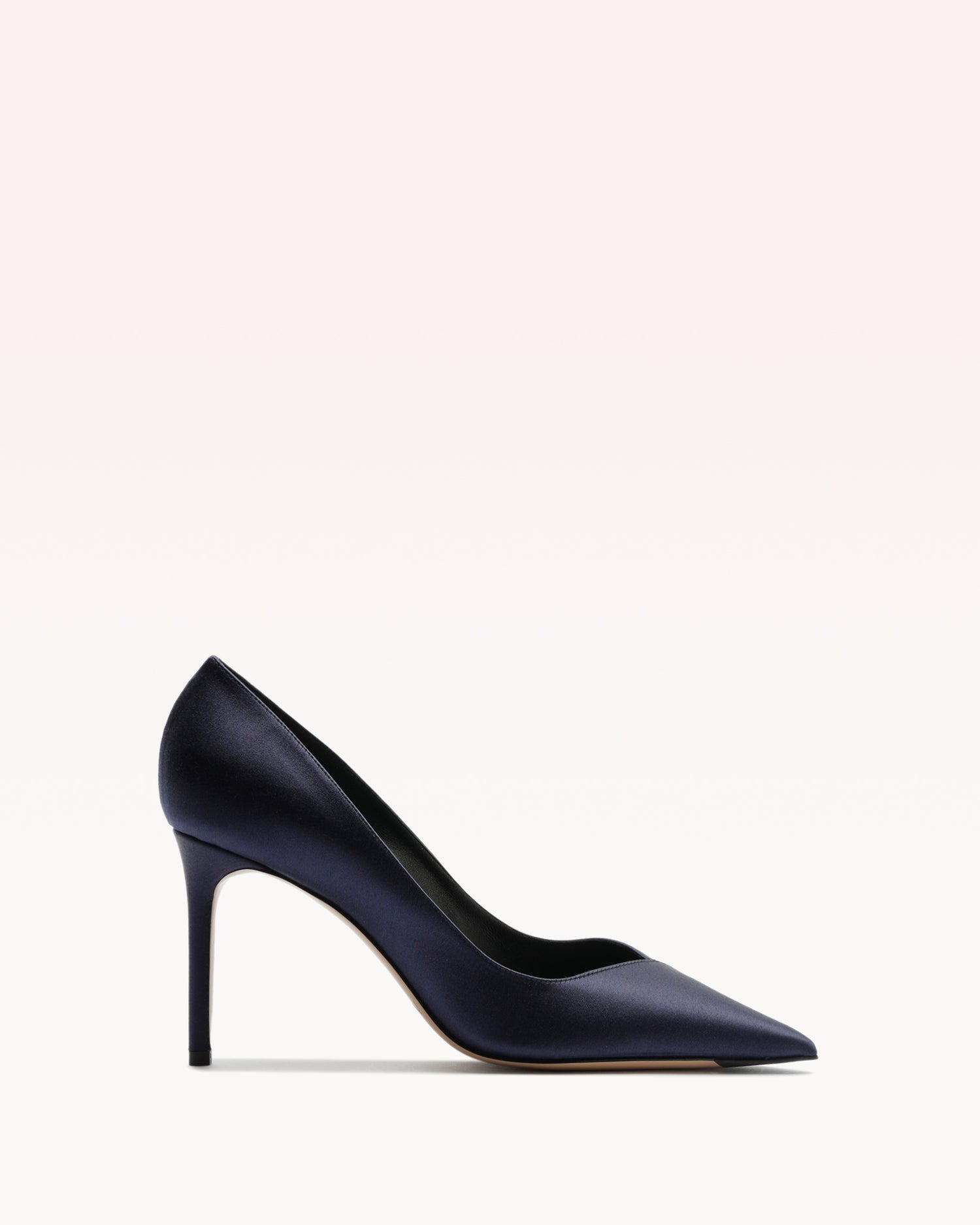 Pamela Satin 85 Satin Navy Pumps R/26 35 Navy Satin