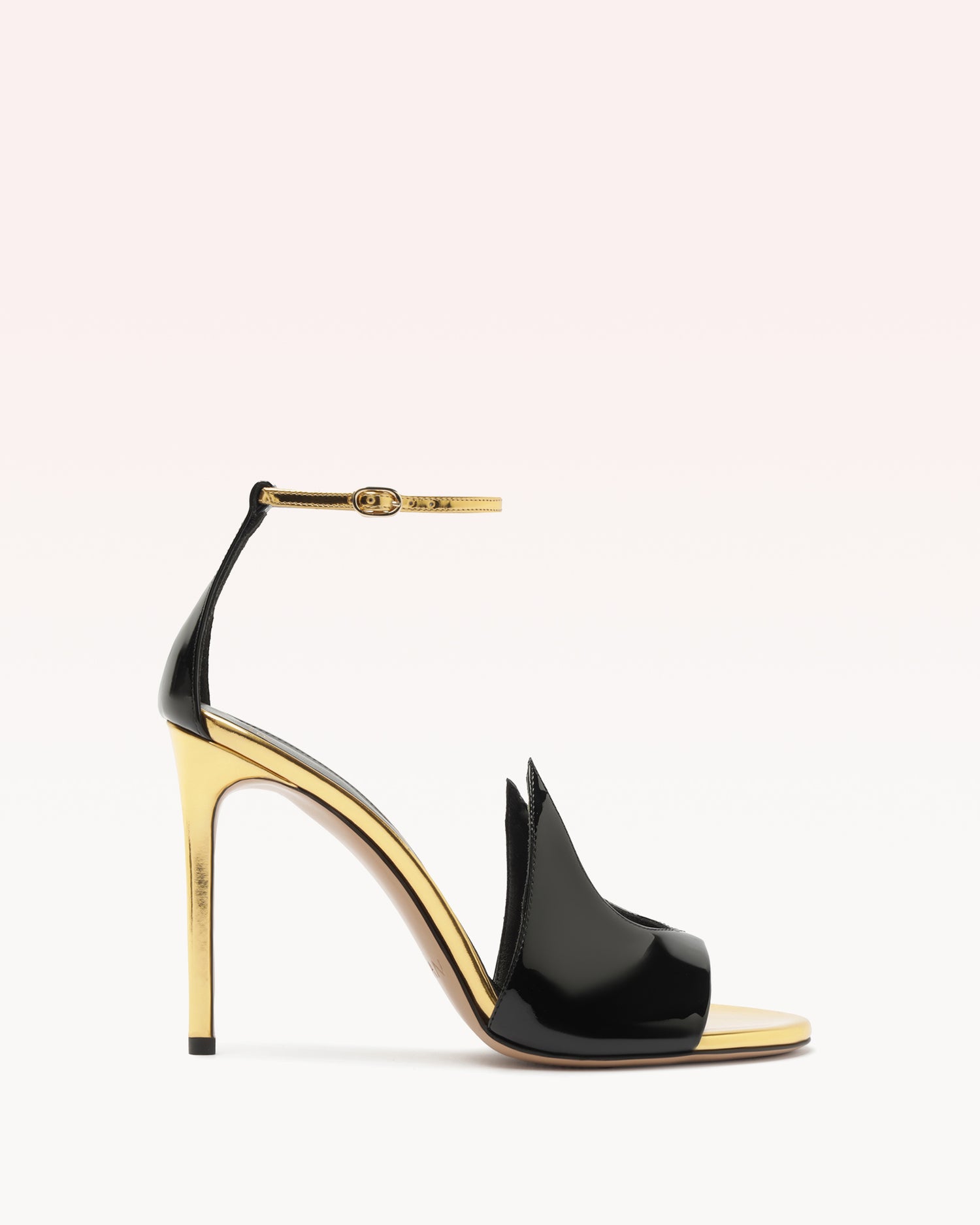 Ysabel 100 Nero Oro 35 Golden Leather