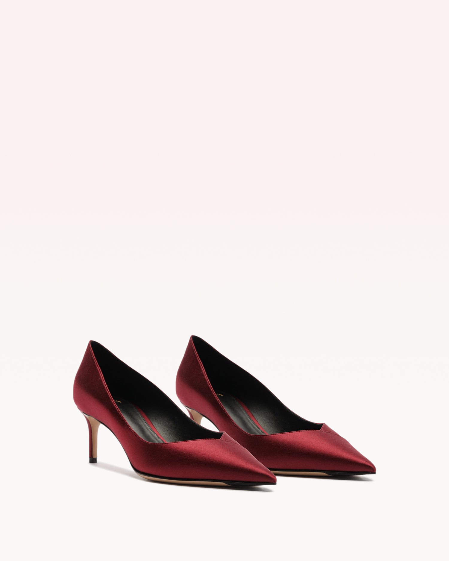 Pamela Satin 60 Red Pumps R/26