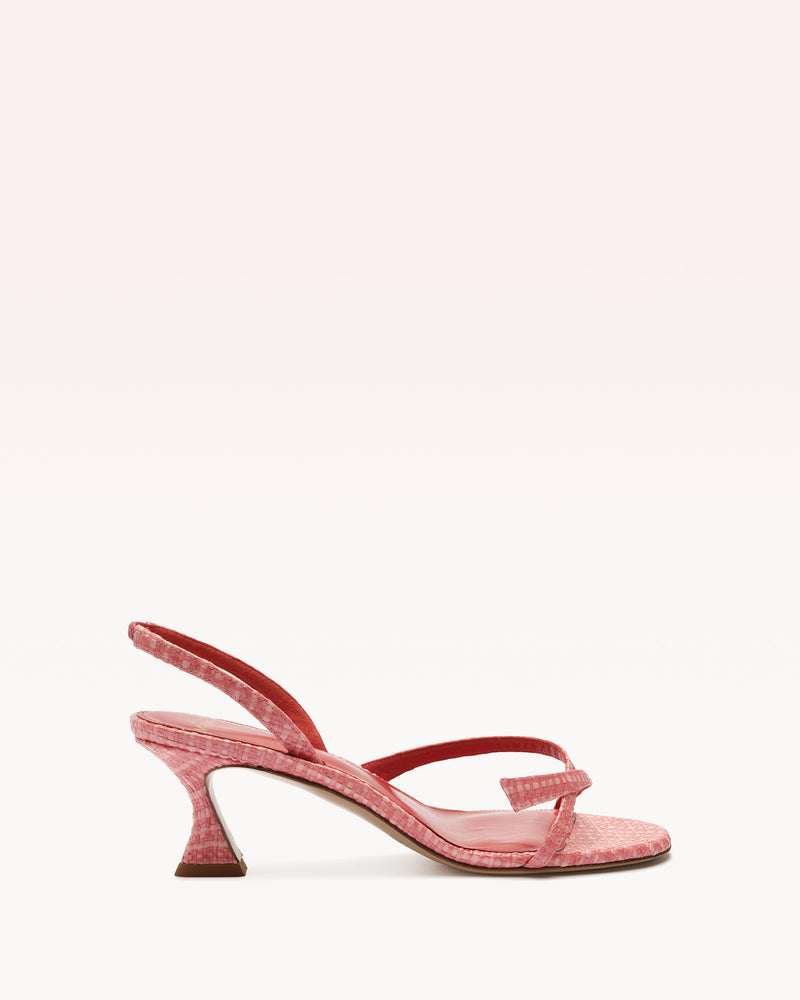Tita Bell 60 Pink Sandals S/24 35 Pink Spice Raffia
