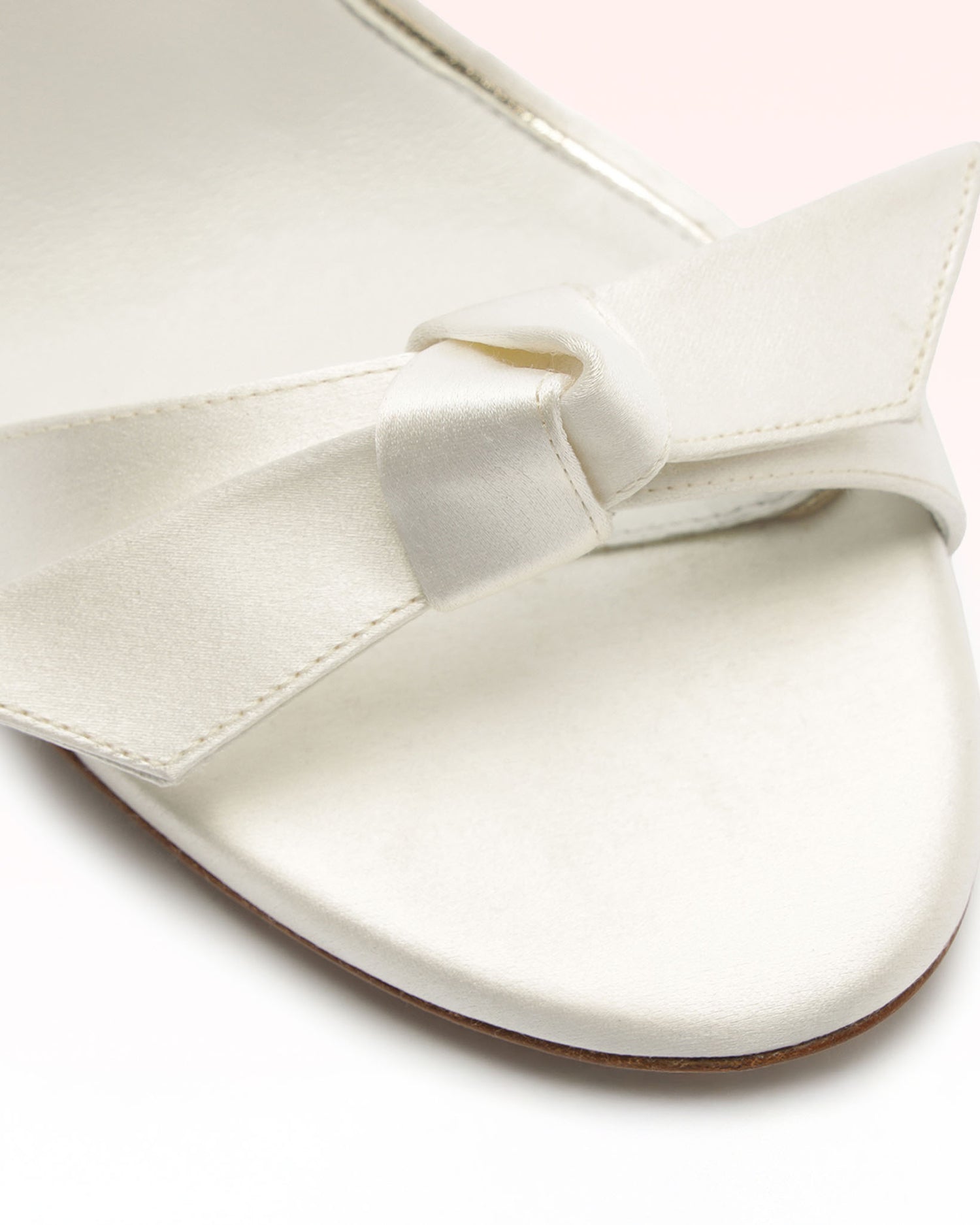 Clarita Sling 85 Satin Bianco