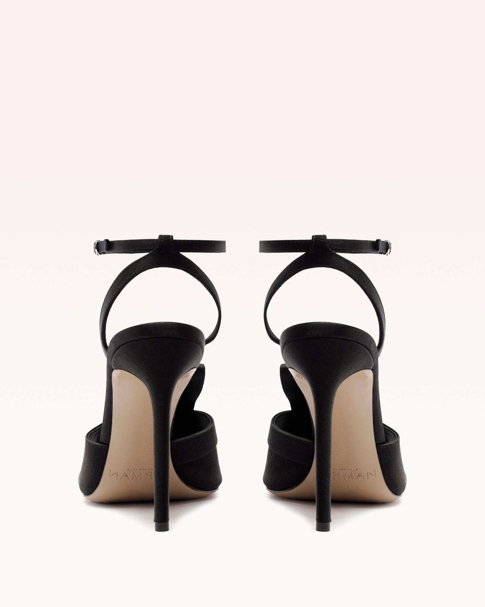 Black Designer Sandal Tati Sandal 100mm| Alexandre Birman
