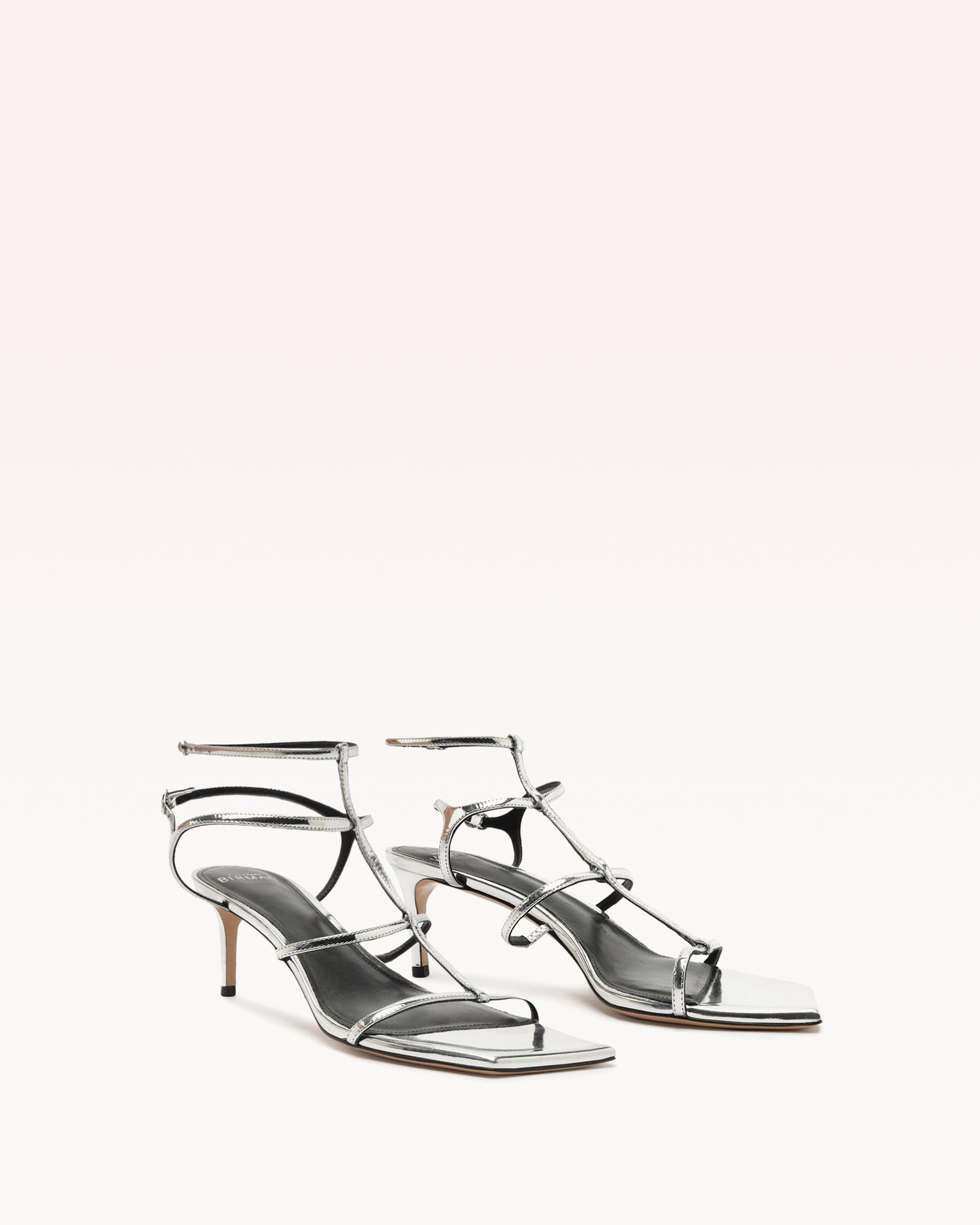 Amanda 60 Specchio Silver Sandals S/24   