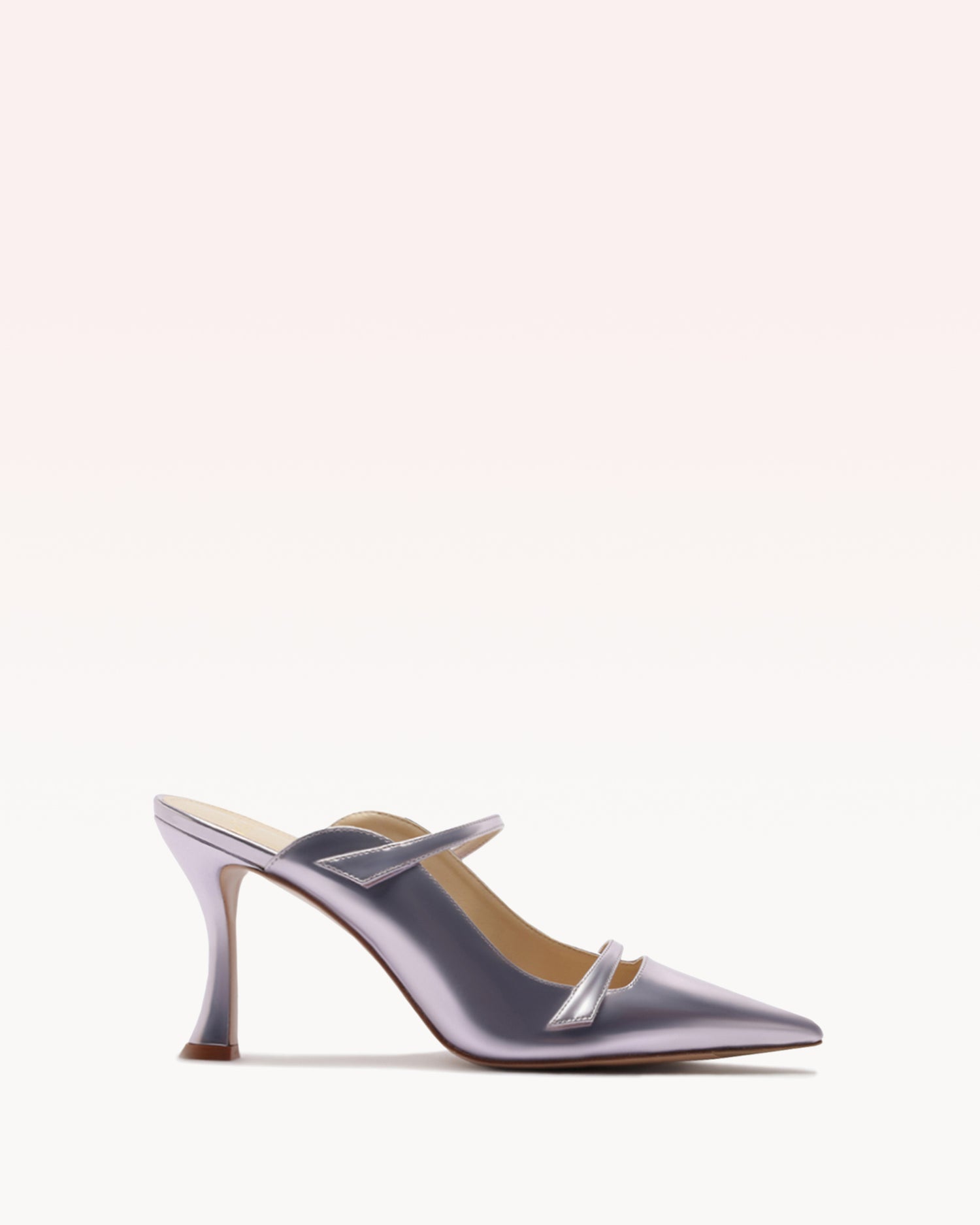 Tita Mule 85 Lilac Pumps R/26 35 Lilac Specchio Leather