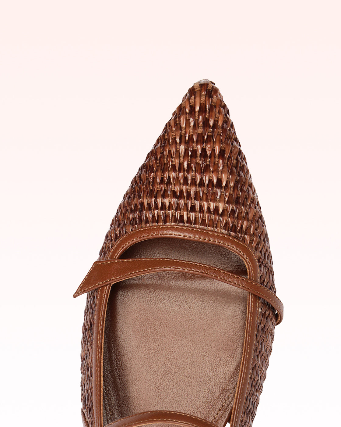 【マロン】 Tita Raffia Flat Chocolate – Alexandre Birman