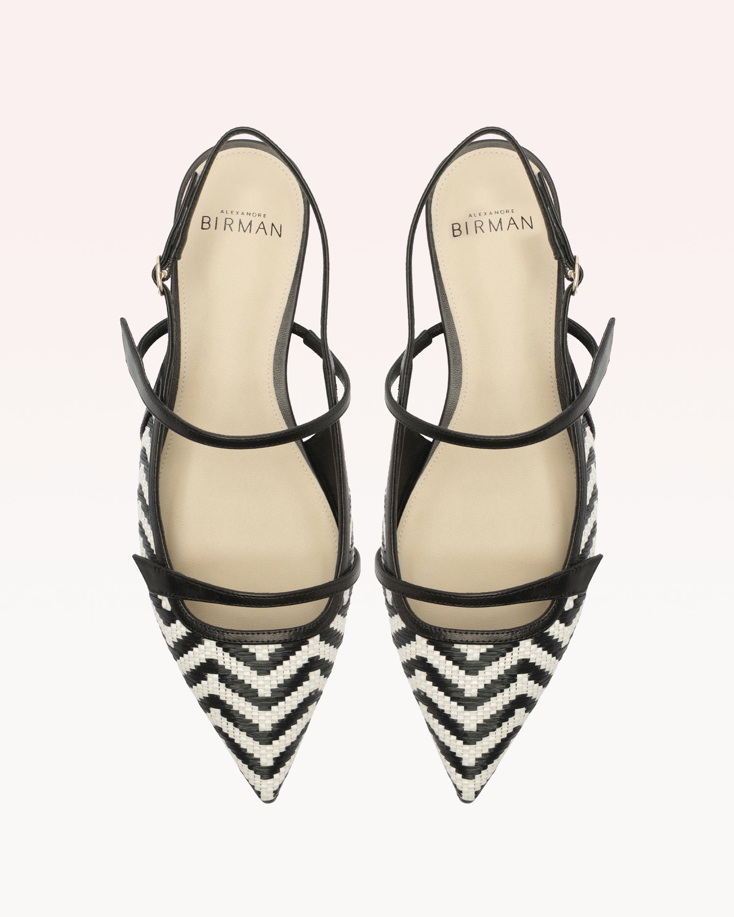 Tita Raffia Zig Flat Black