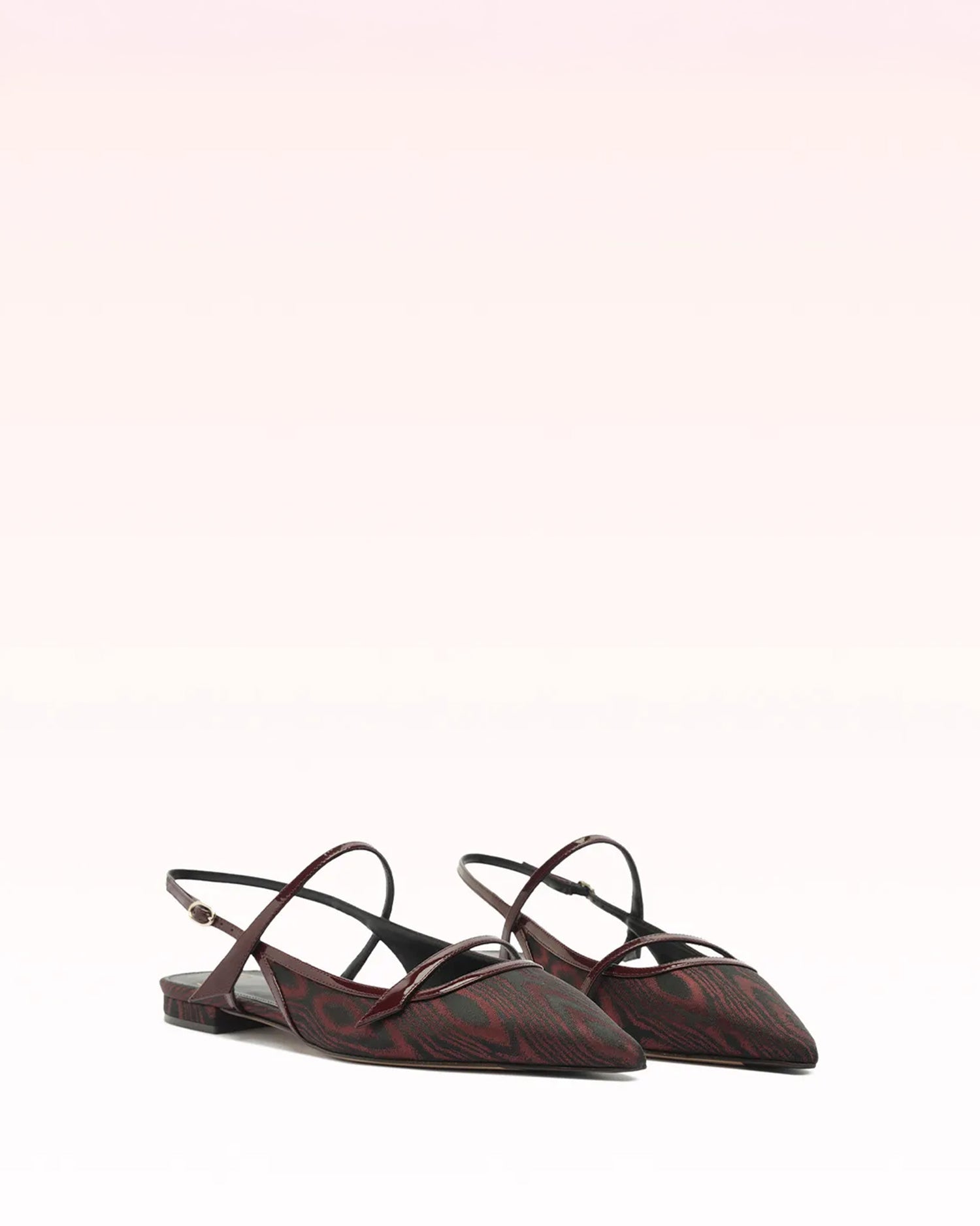 Tita Moire Flat Cherry Lacquer