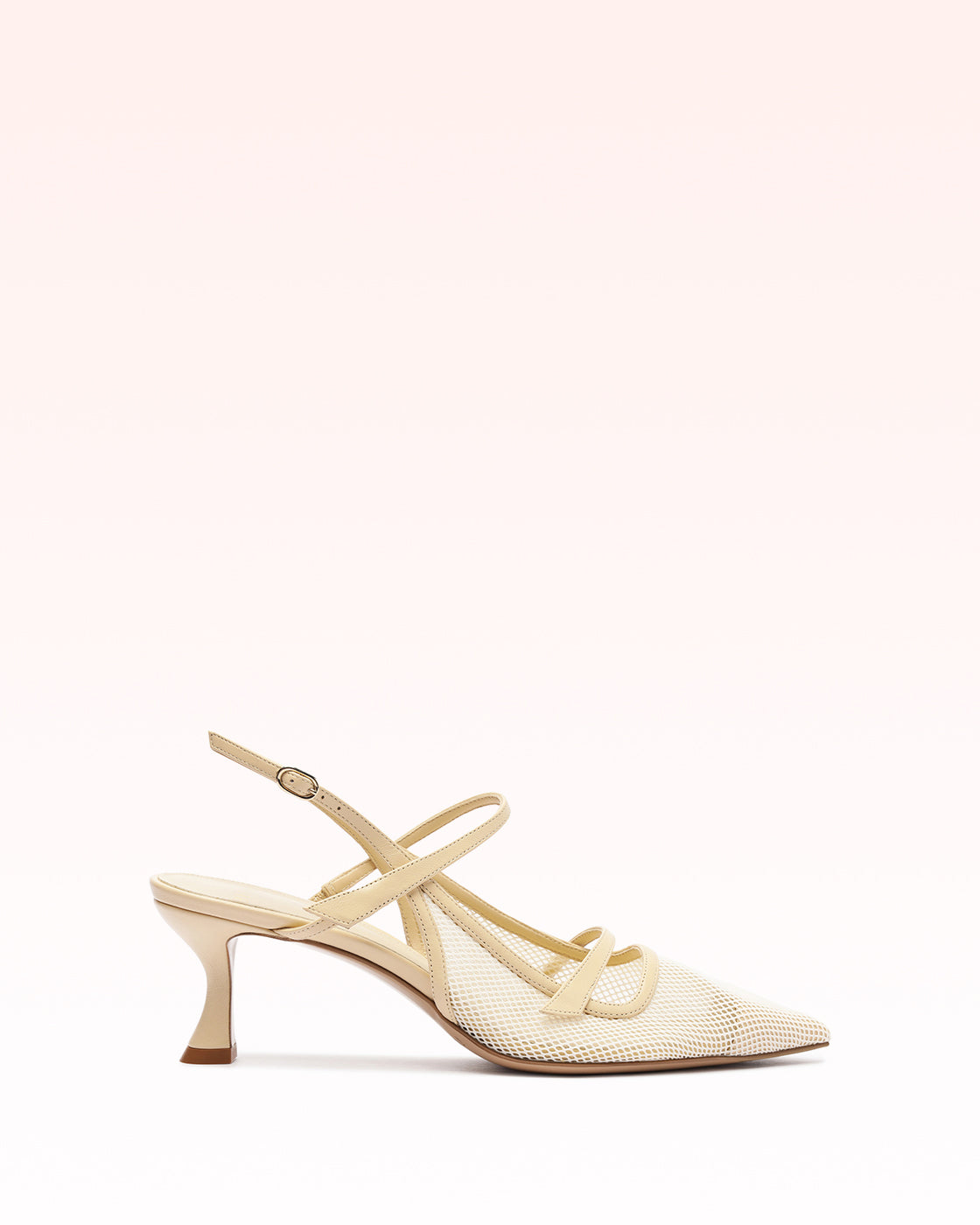 Tita Mesh 60 Creamy Pumps S/25 35 Creamy Leather