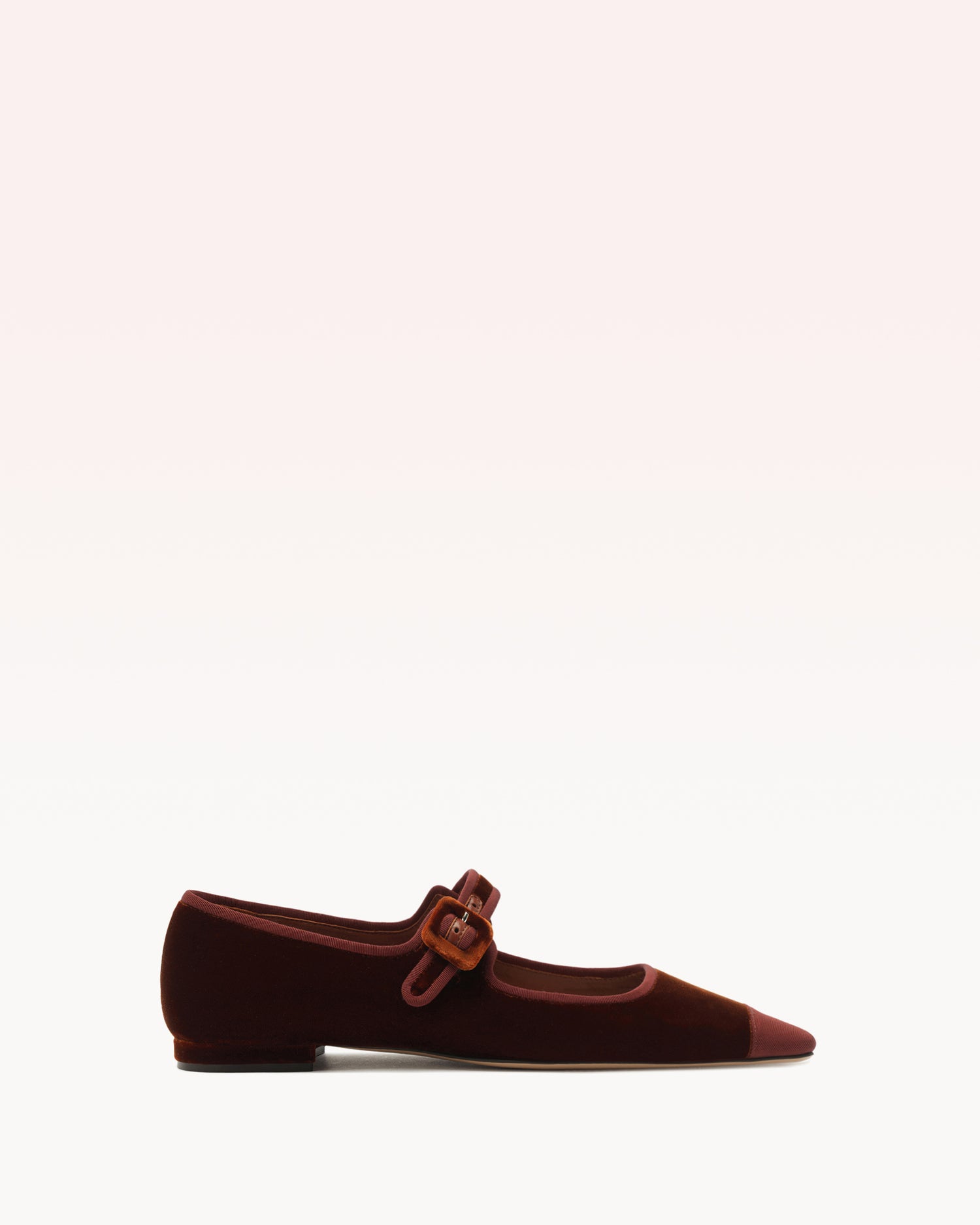 Jada Ballet Cuoio Flats F/25 35 Cuoio Velutto Leather