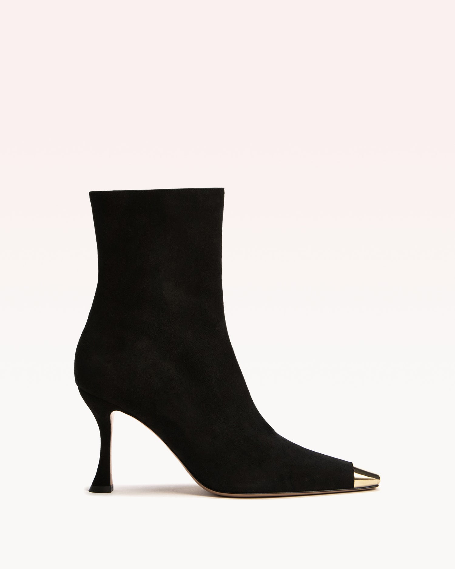 Olivia Retro 85 Bootie Booties F/24 35 BLACK SUEDE