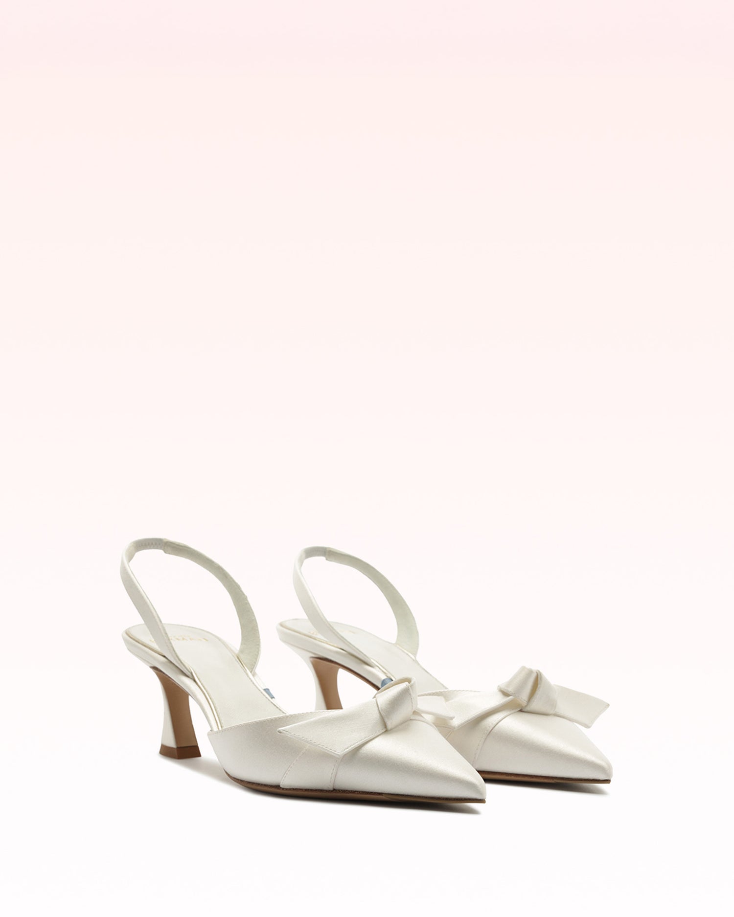 Clarita Bell Slingback 60 Bianco
