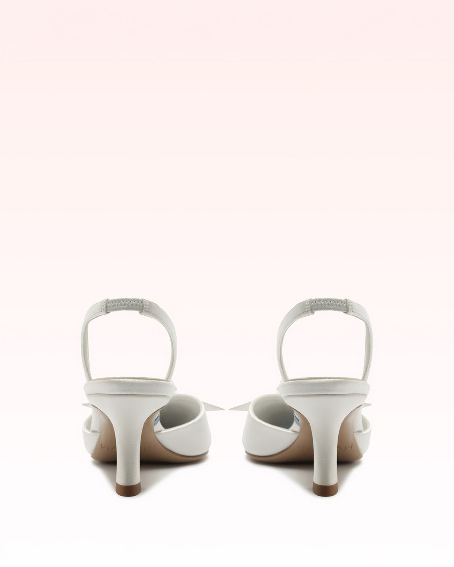 Clarita Bell Slingback 60 Bianco