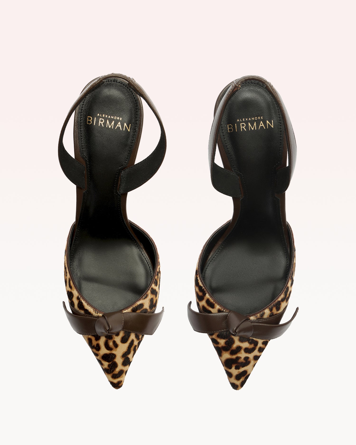 Clarita Bell Slingback 85 Leopard Pumps P/24   