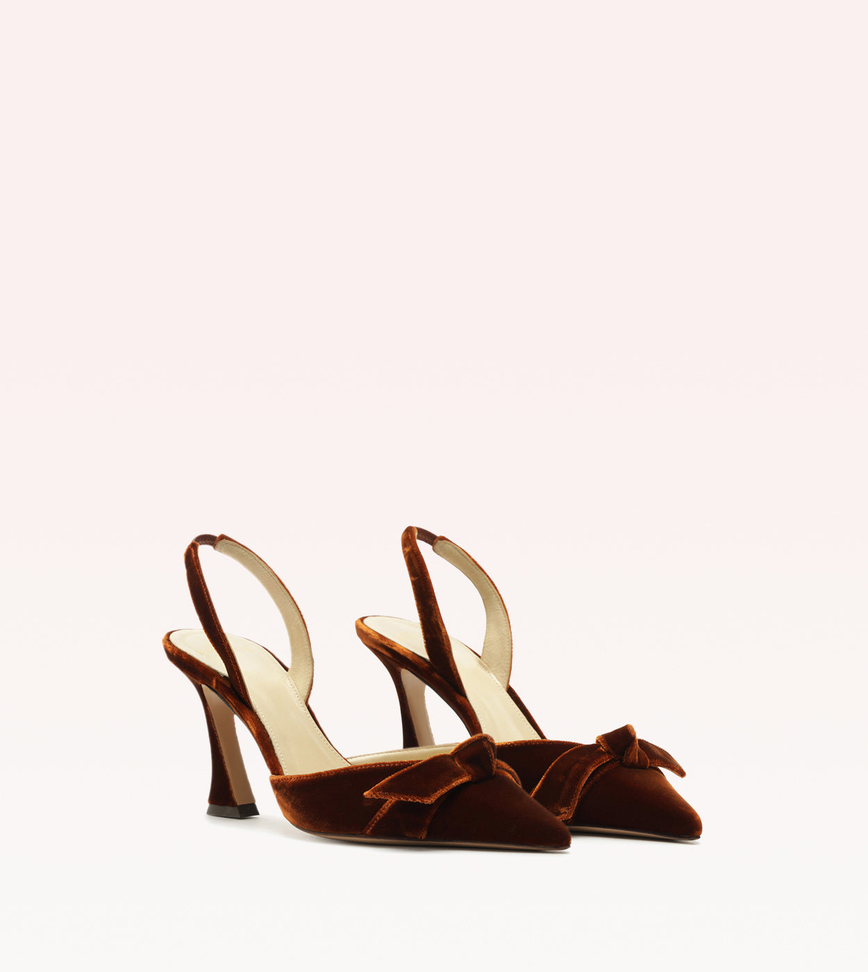 Clarita Bell Slingback 85 Cuoio Pumps F/25