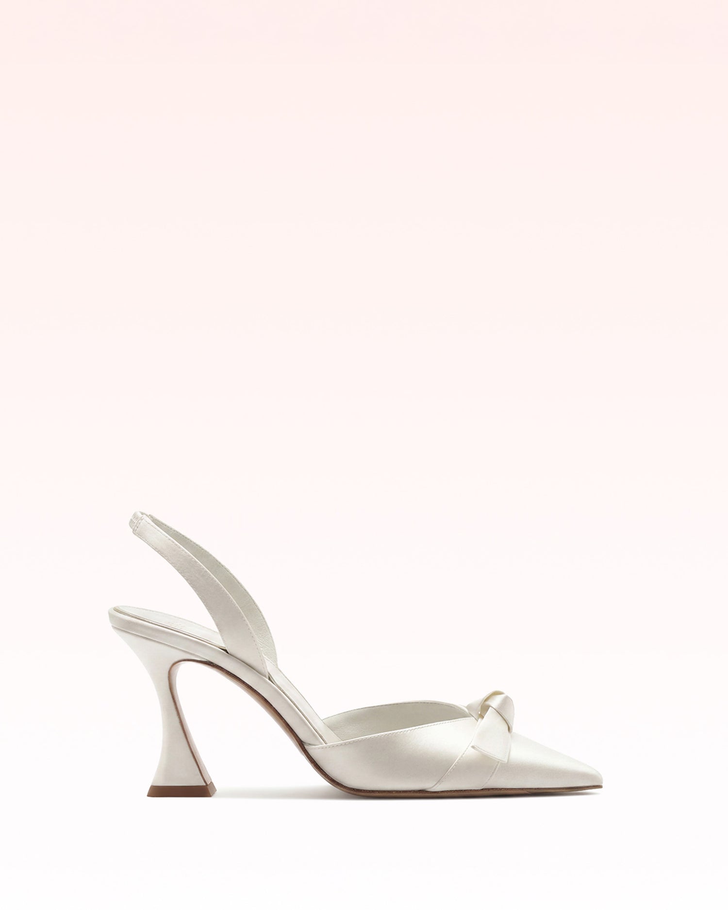 Clarita Bell Slingback 85 Bianco