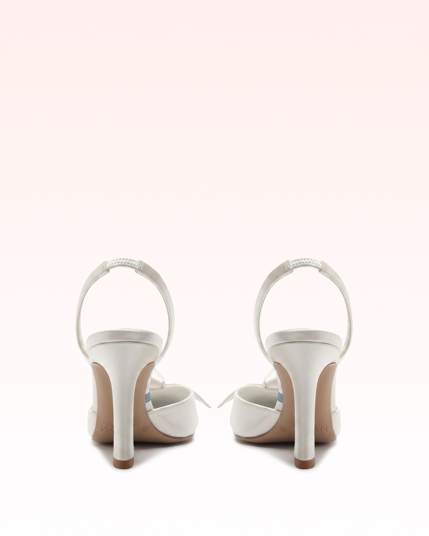 Clarita Bell Slingback 85 Bianco