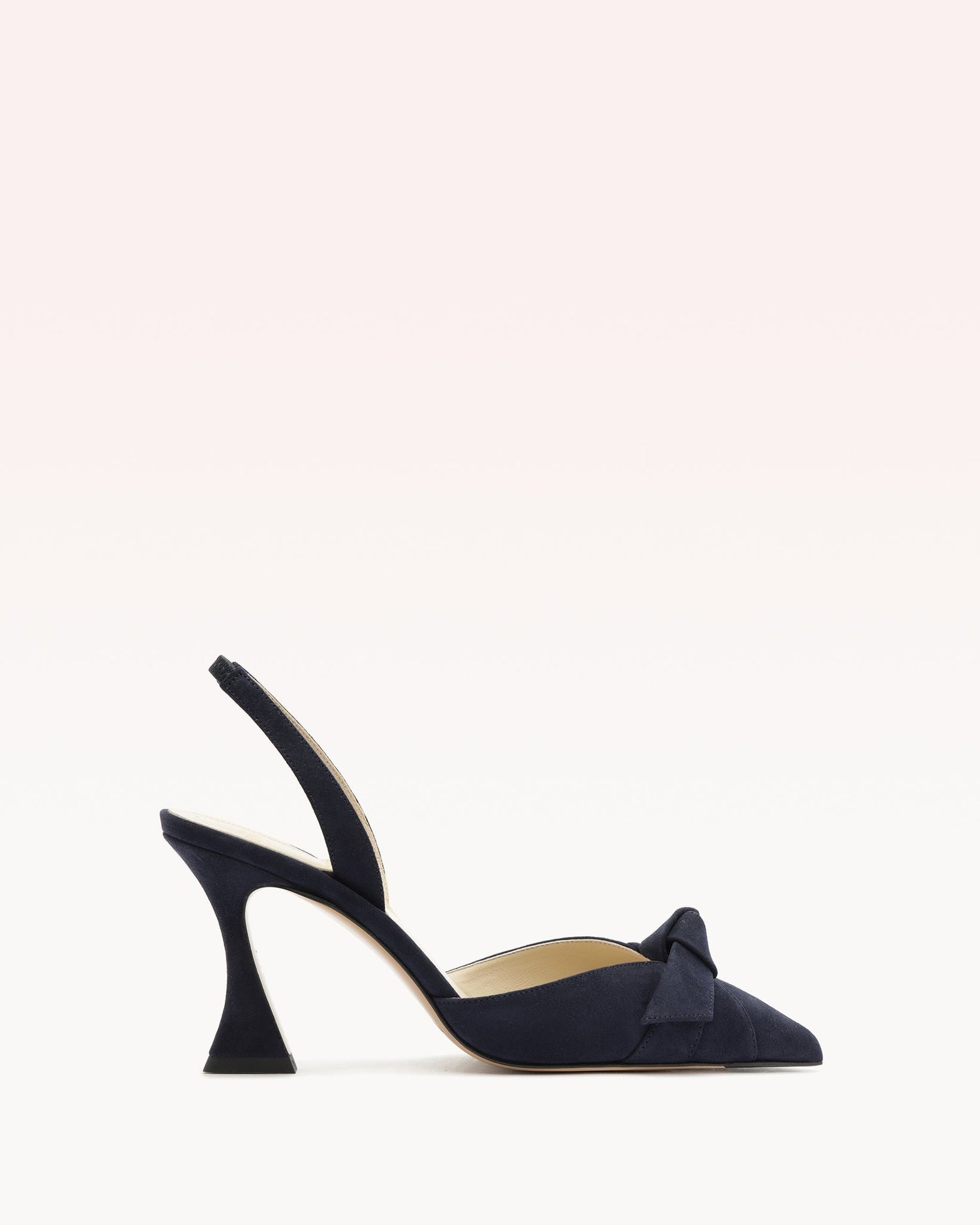 Clarita Slingback 85 Navy 35 Navy Suede Leather