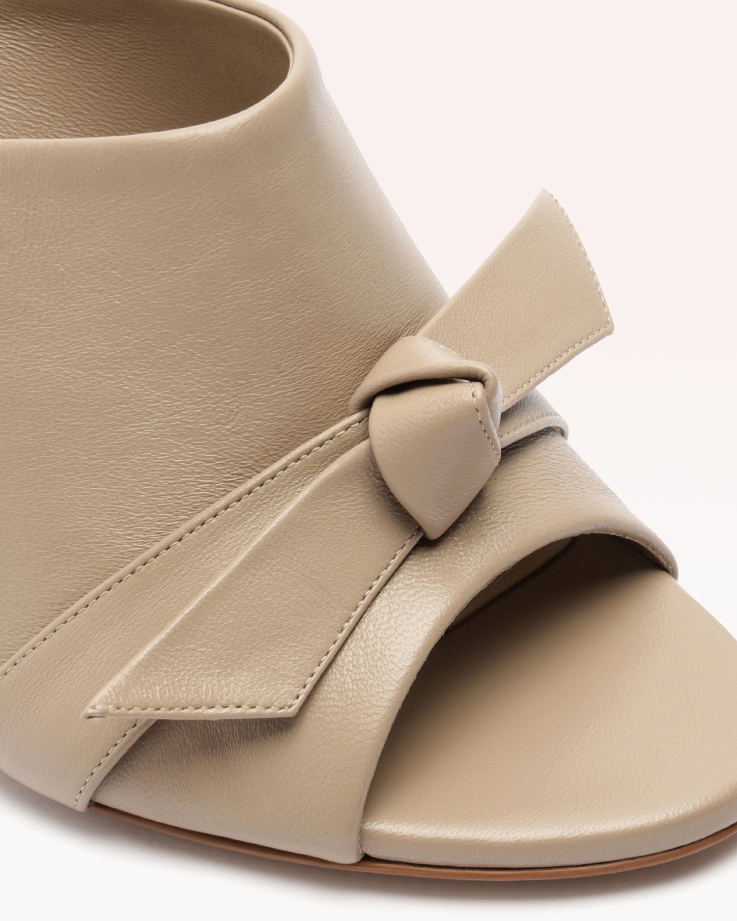 Clarita Retro Mule Semolina Sandals P/25