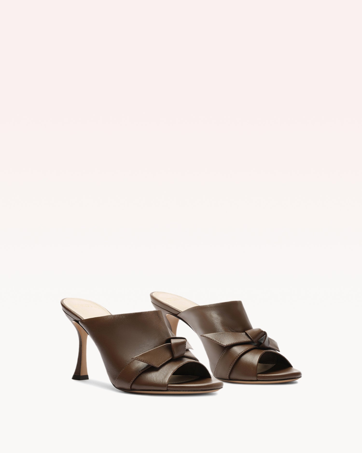 Clarita Retro Mule Brown Sandals P/25