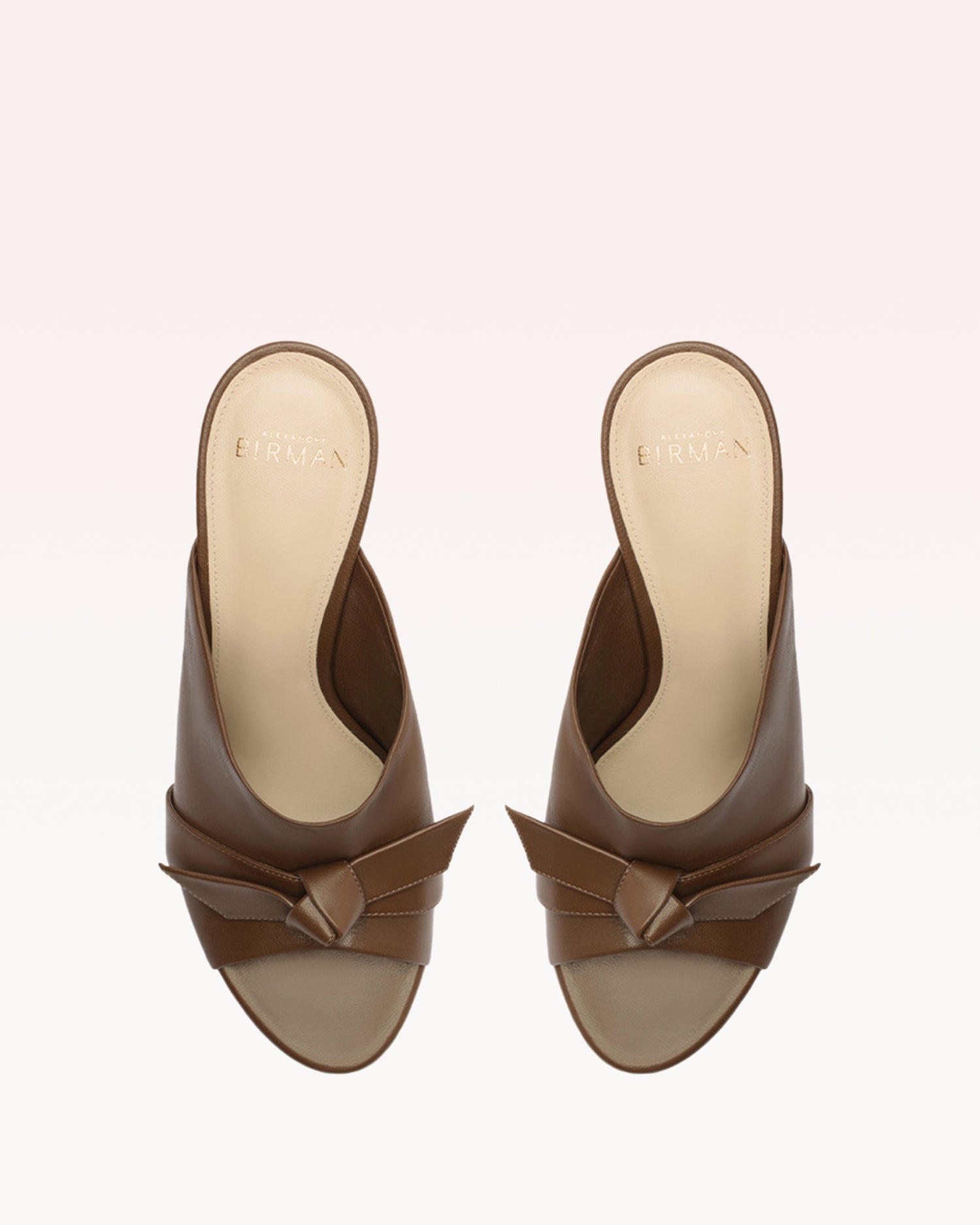 Clarita Retro Mule Brown Sandals P/25