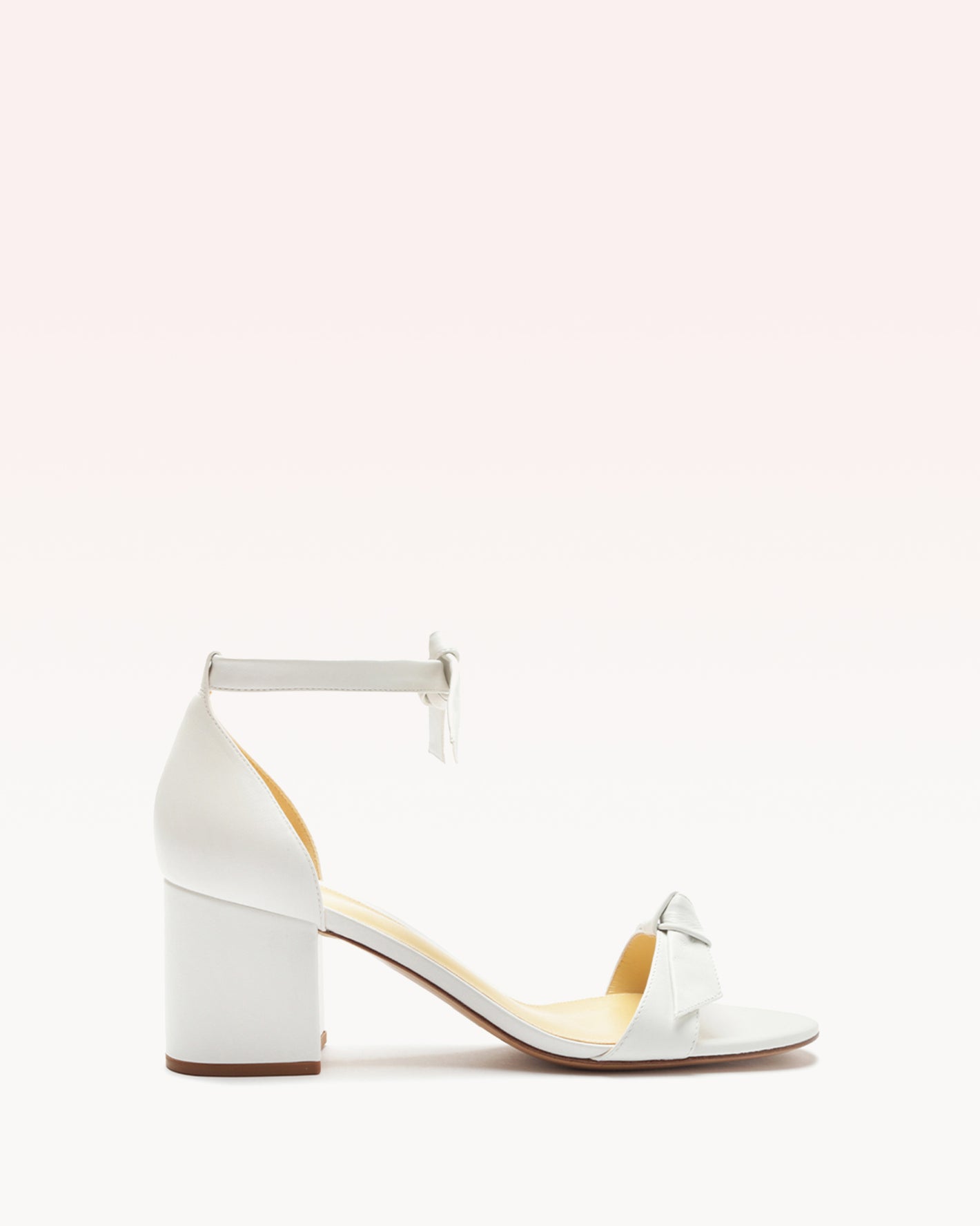 Designer Sandals For Women - Clarita Bow Tie Block Heel