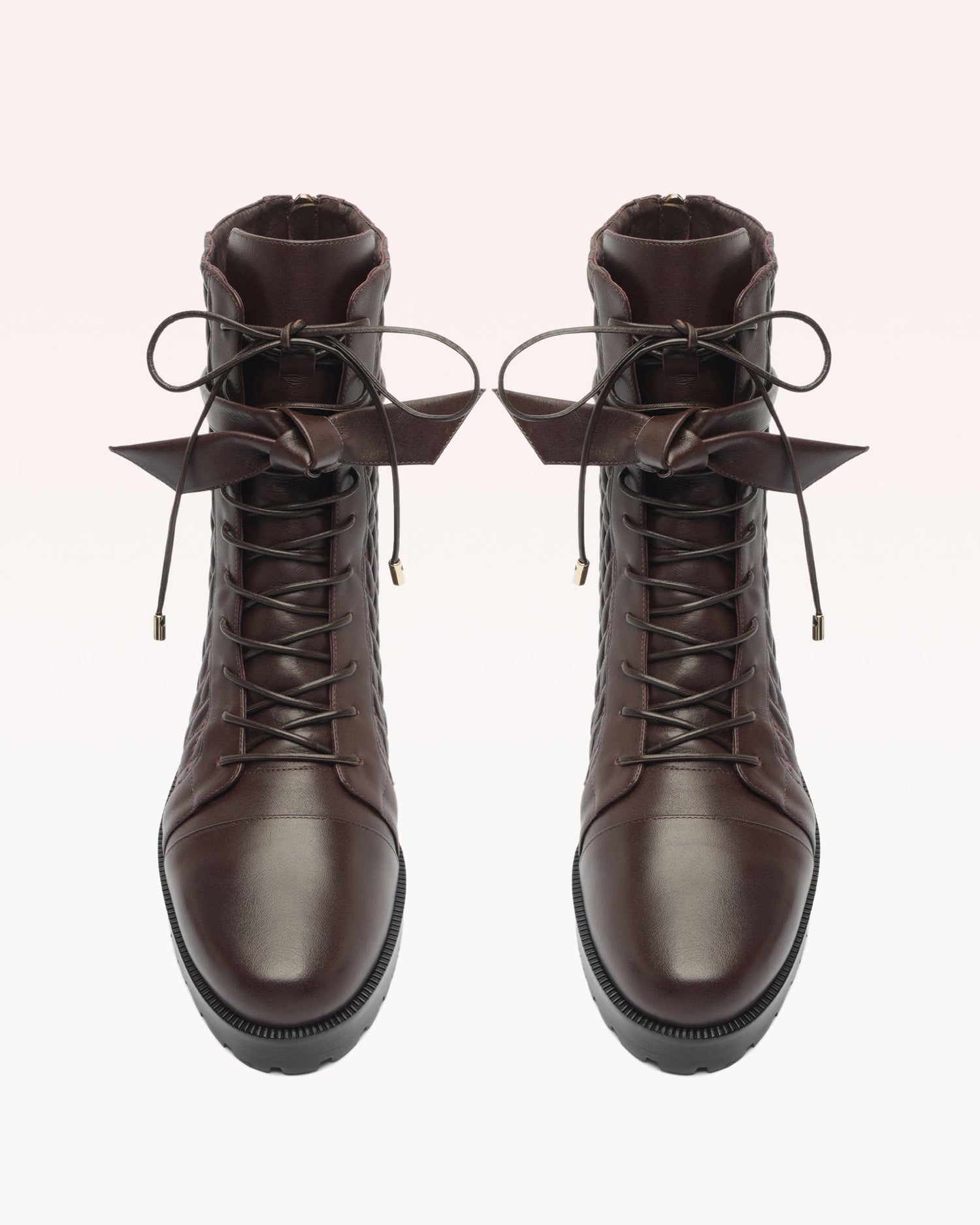 Quilted Clarita Combat 30 Dark Plum