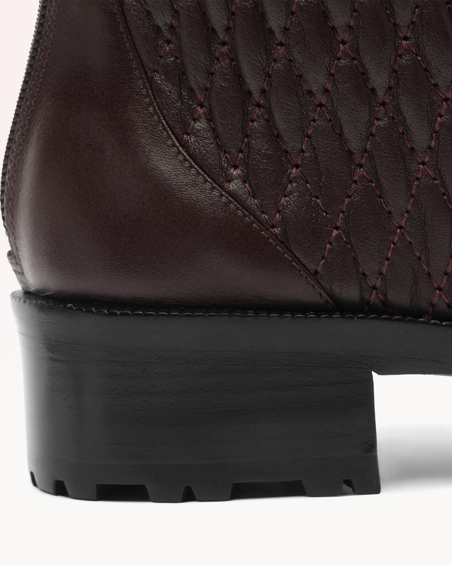 Quilted Clarita Combat 30 Dark Plum