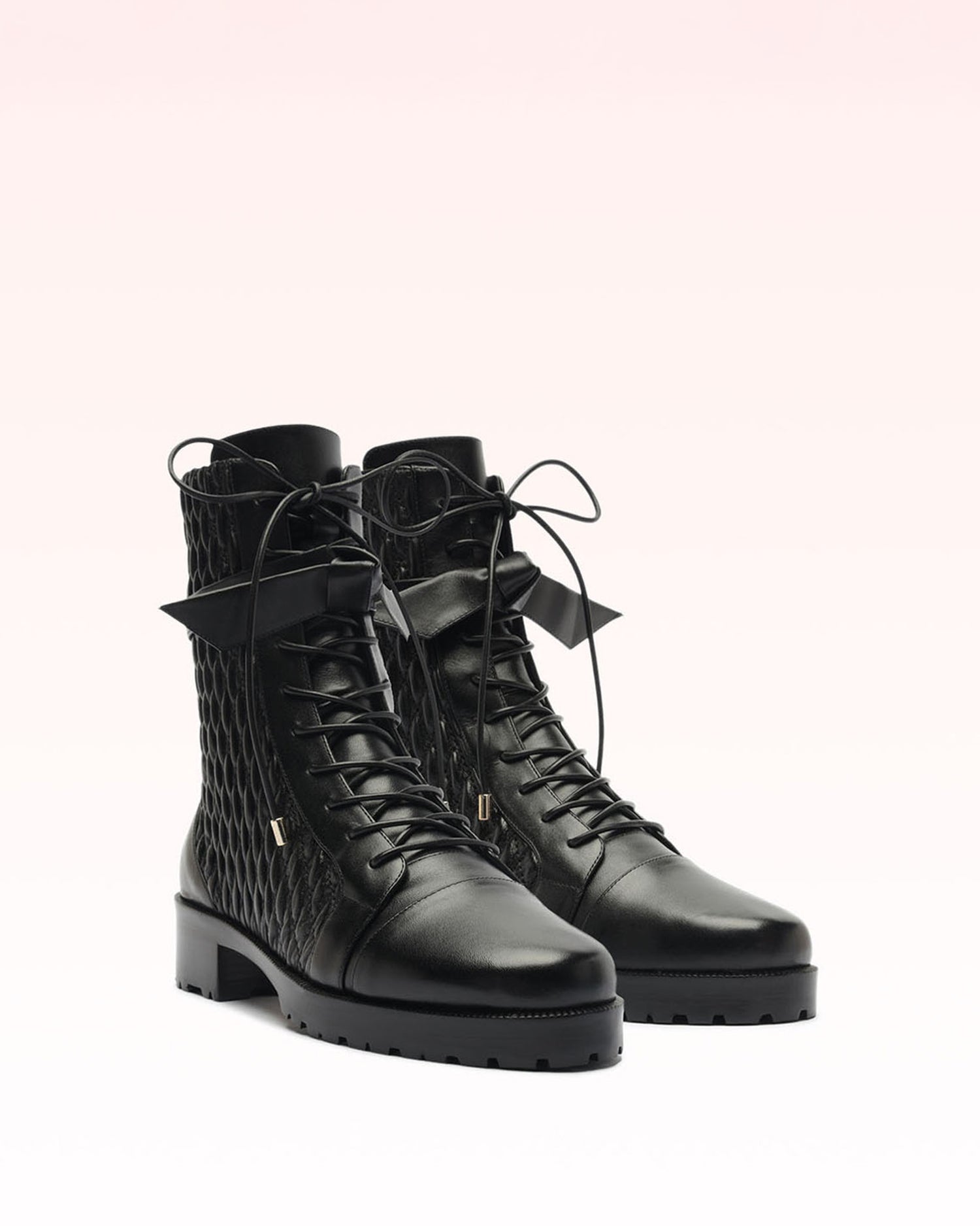 Quilted Clarita Combat 30 Black