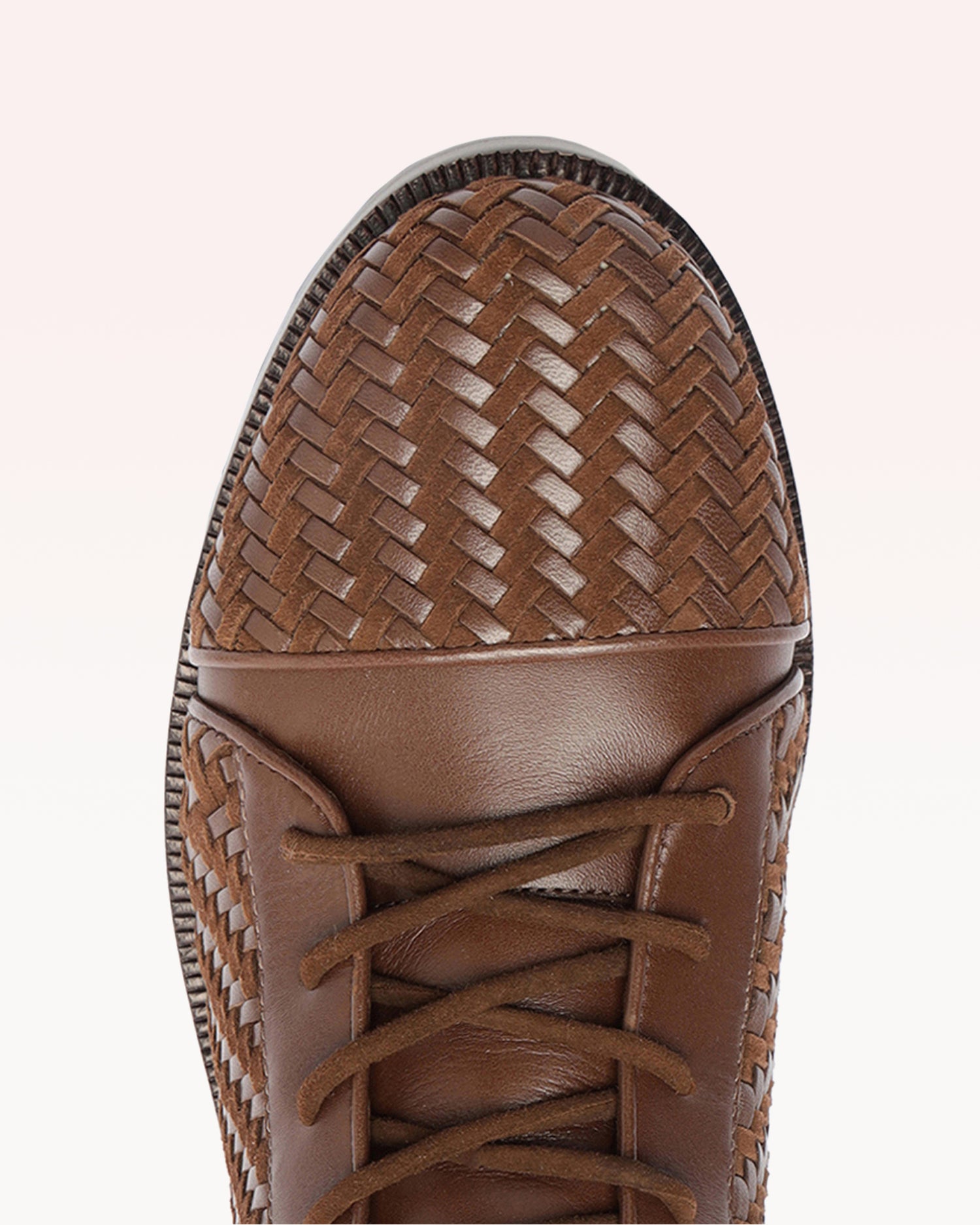 Tresse Combat Bootie Brown Booties P/25