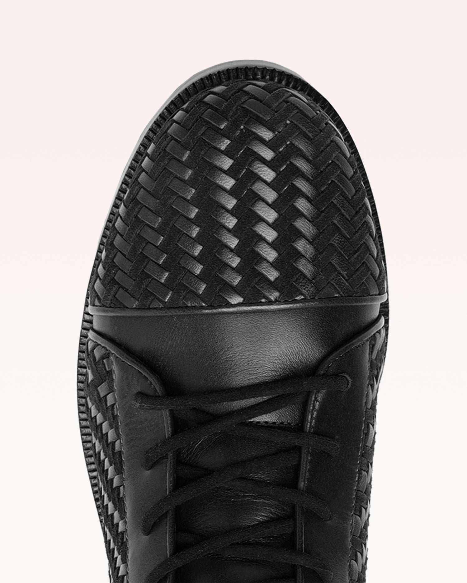 Tresse Combat Bootie Black Booties P/25