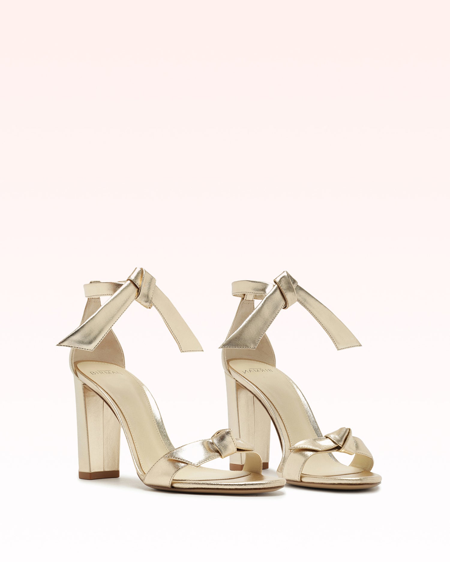 Clarita Block 90 Metallic Golden