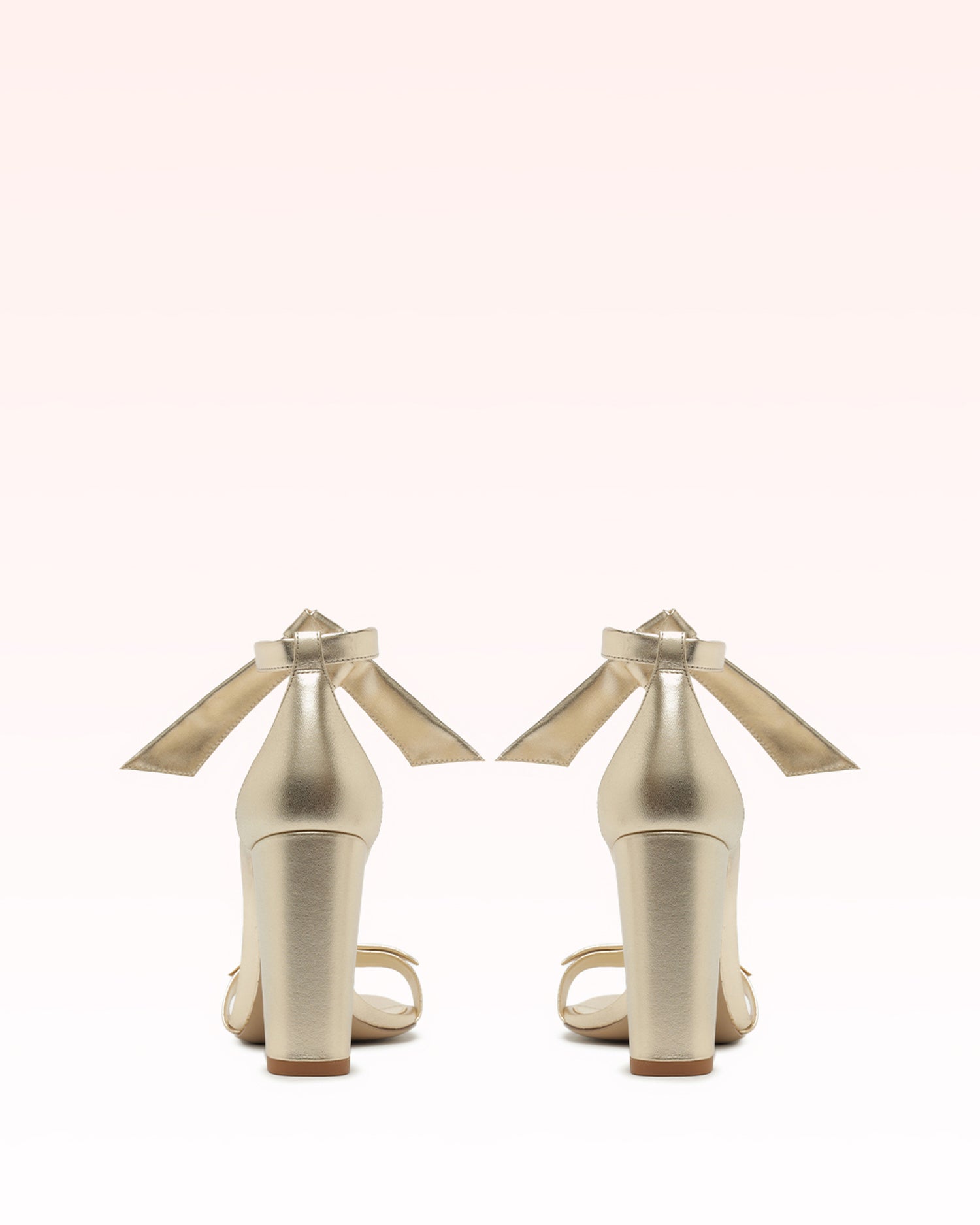 Clarita Block 90 Metallic Golden