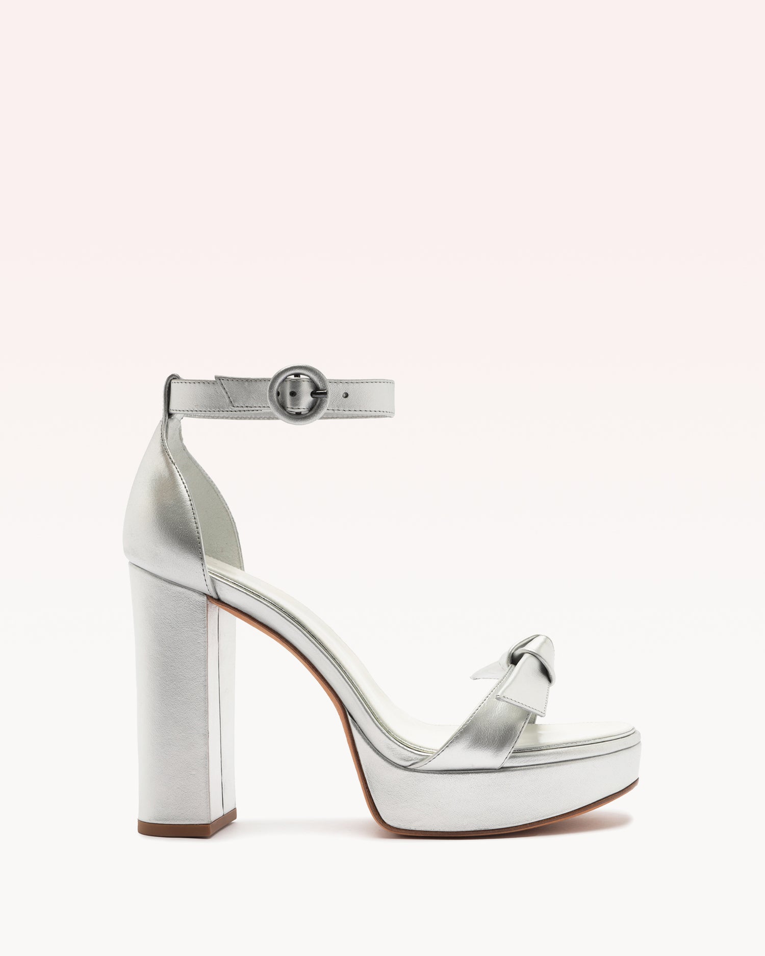 Silver and store pearl shoes