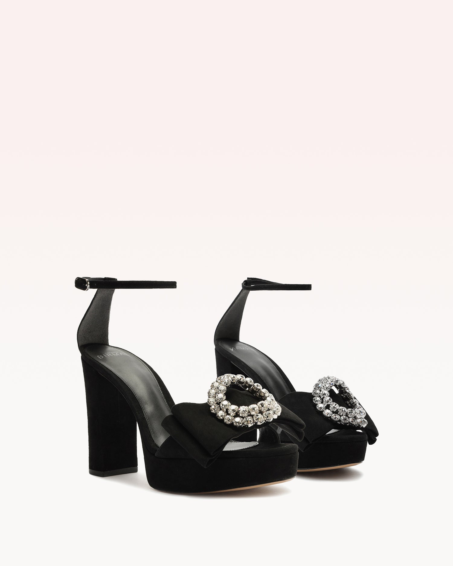 Maddie Block 120 Black Sandals P/24   