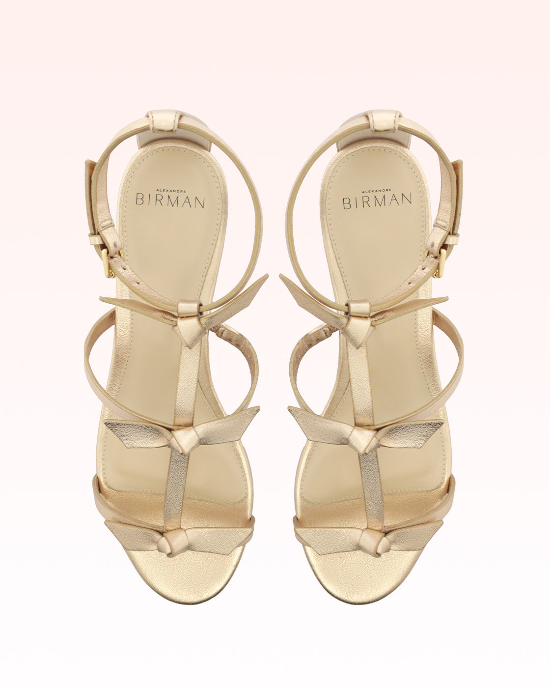 Slim Lolita Raffia 30 Golden Flats R/26